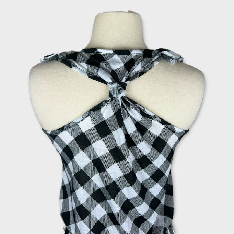 Vintage Pretty Good | Gingham Racerback Top | Size Small Size S / US 4 / IT 40 - 6 Thumbnail