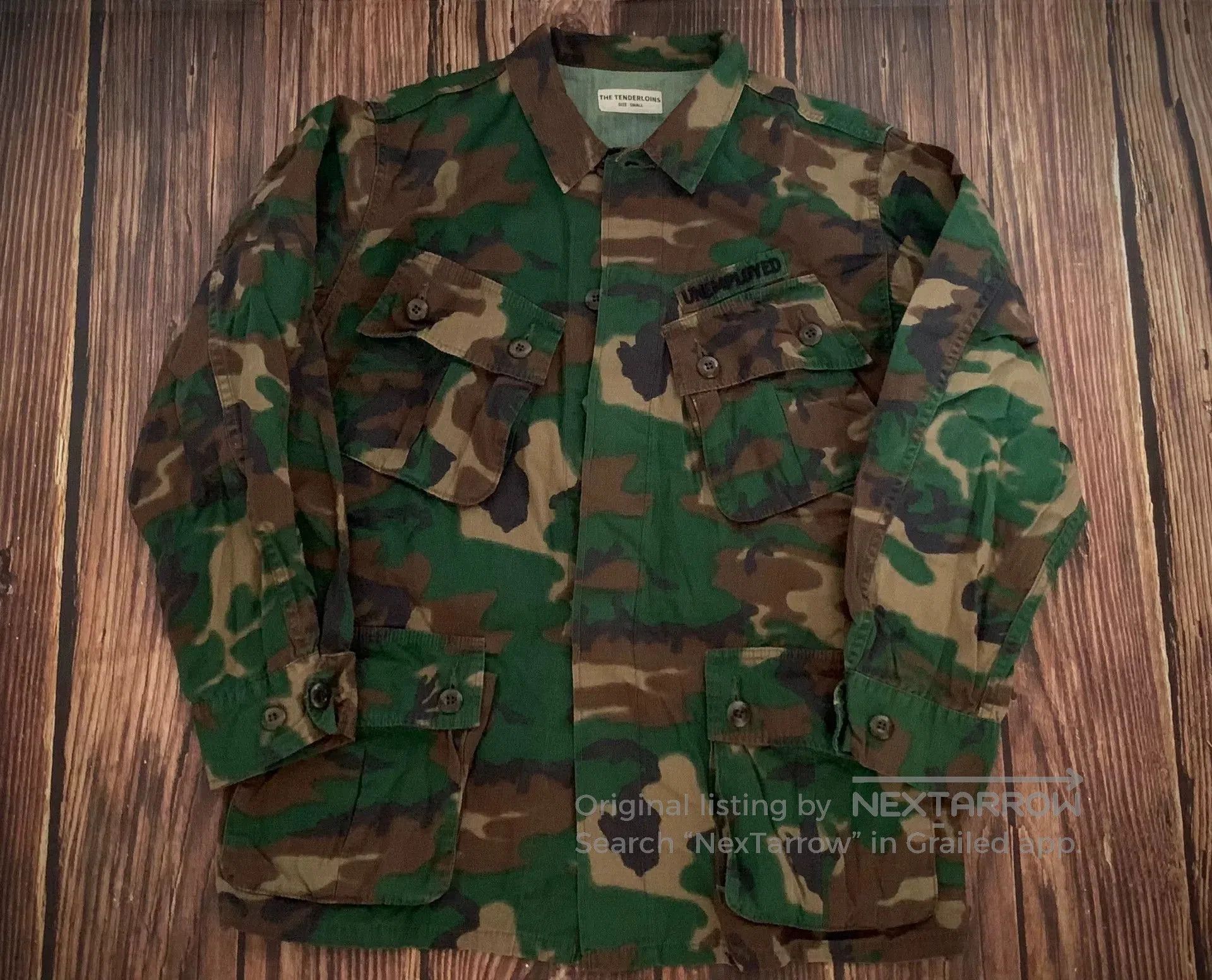 Tenderloin TCU Camouflage Jacket . Size US S / EU 44-46 / 1 - 1 Thumbnail