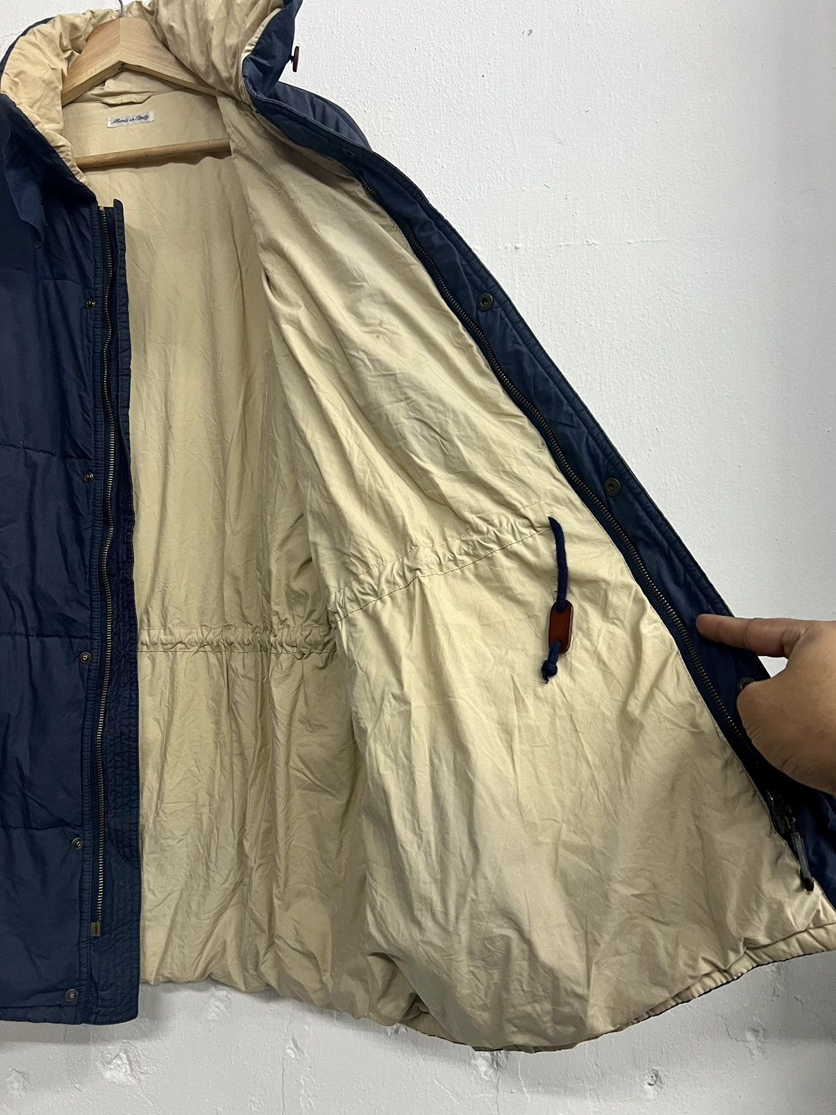 Giorgio Armani Rare 🔥 Vintage 80s Giorgio Armani Cotton Down Jacket Size US L / EU 52-54 / 3 - 15 Thumbnail