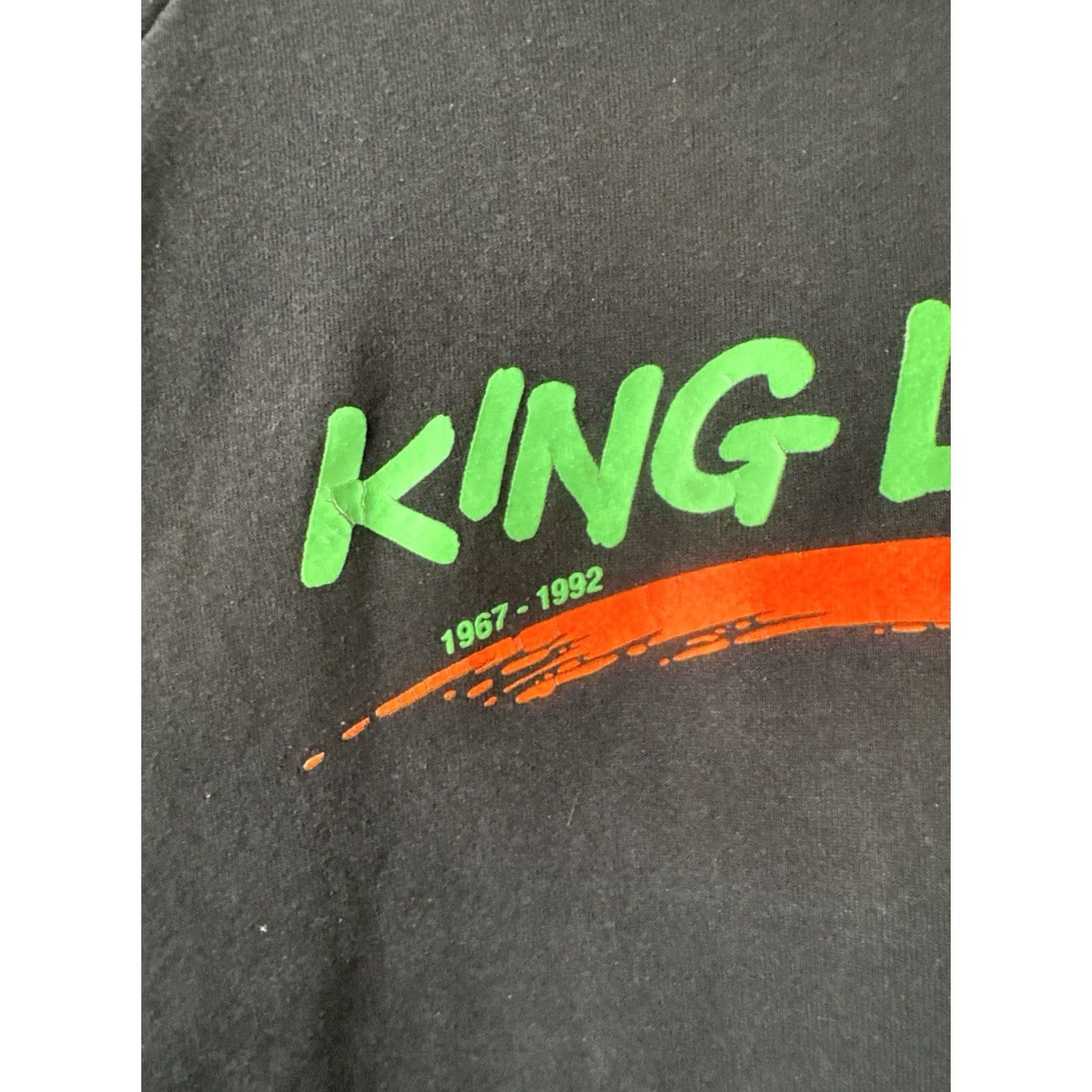 Fruit Of The Loom VINTAGE Fruit Of The Loom Sweatshirt USA Made King Lab 90s Black XL Mens Size US XL / EU 56 / 4 - 2 Thumbnail
