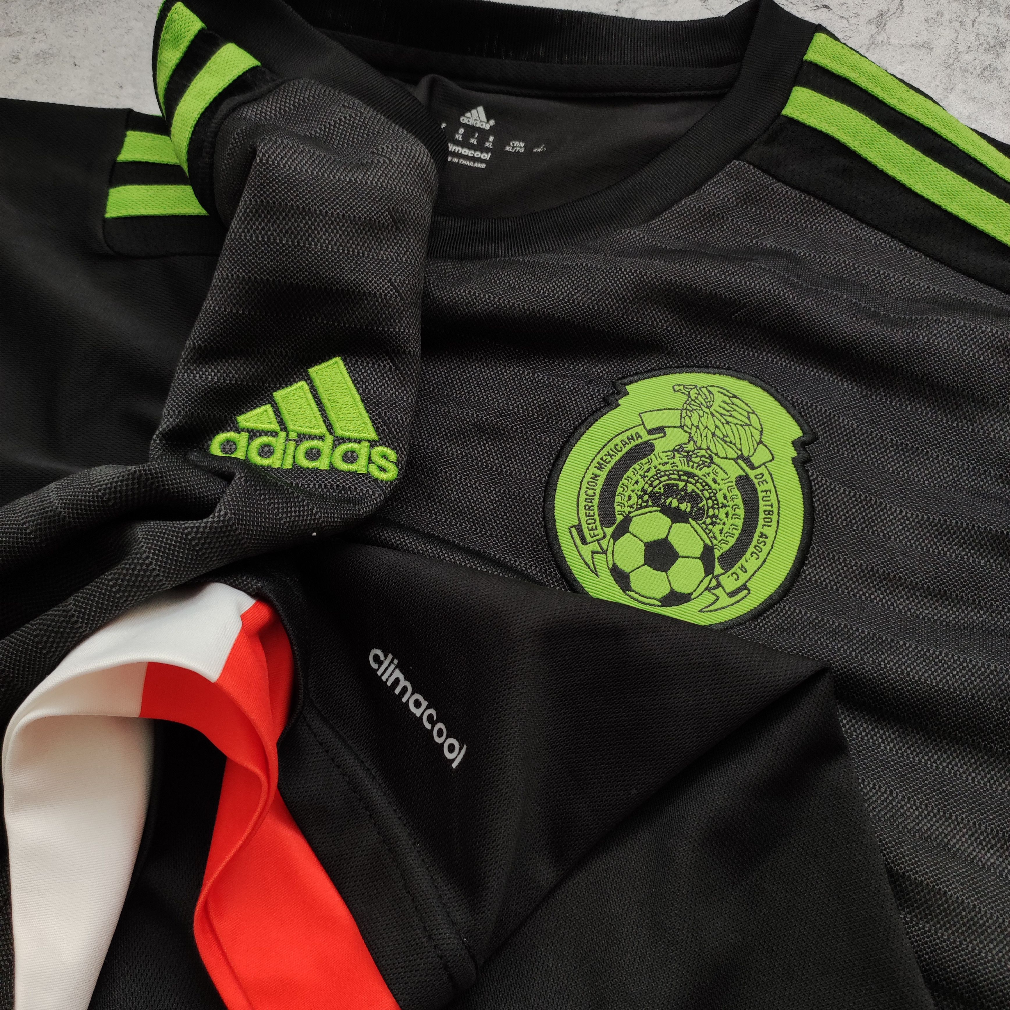 Adidas RARE Football Adidas x Mexico 2015 Home Jersey Size US XL / EU 56 / 4 - 5 Thumbnail