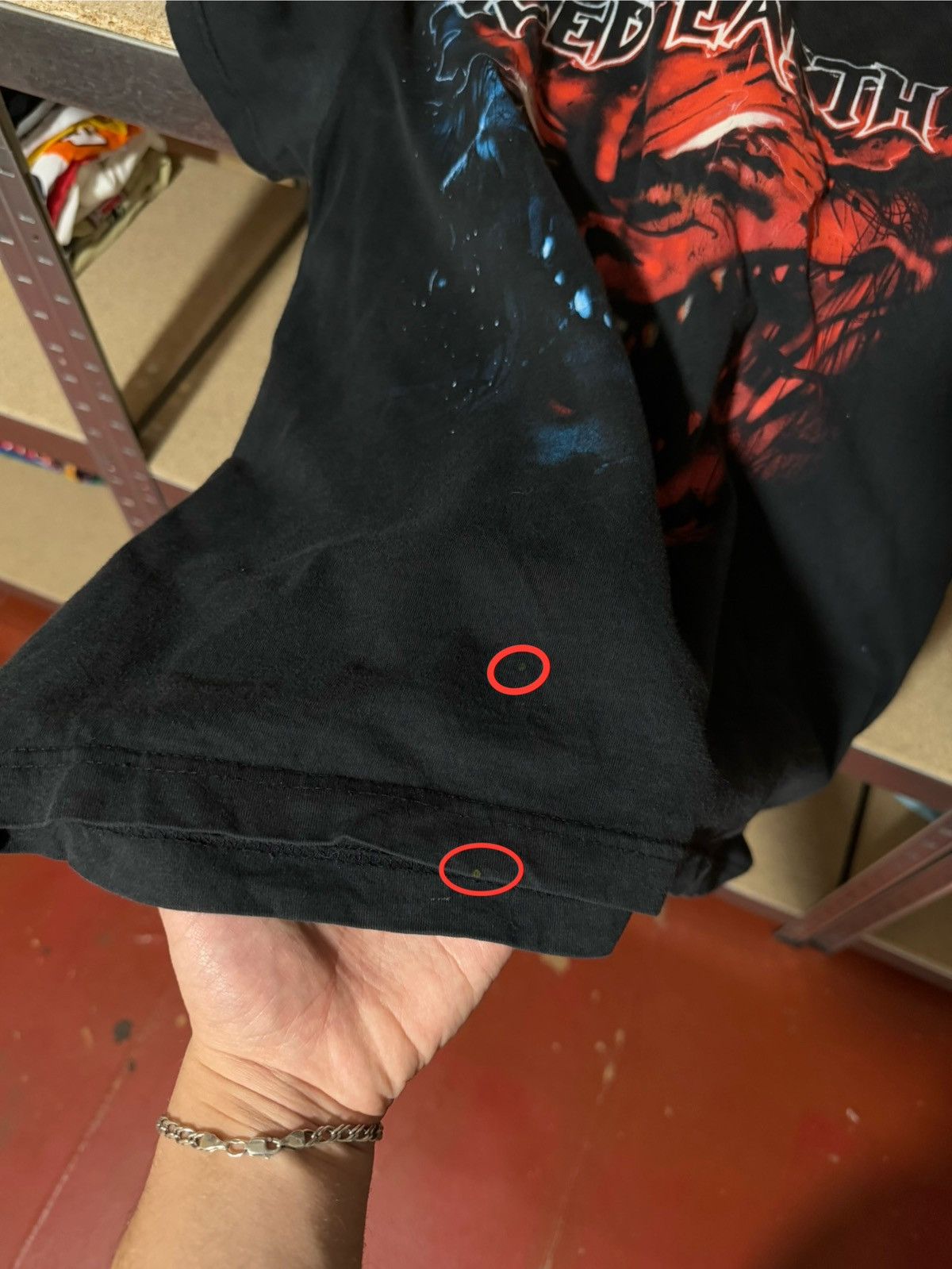 Band Tees × Vintage Vintage 2000’s Iced Earth Mother Fuckin T-Shirt Y2K Hype Size US L / EU 52-54 / 3 - 6 Thumbnail