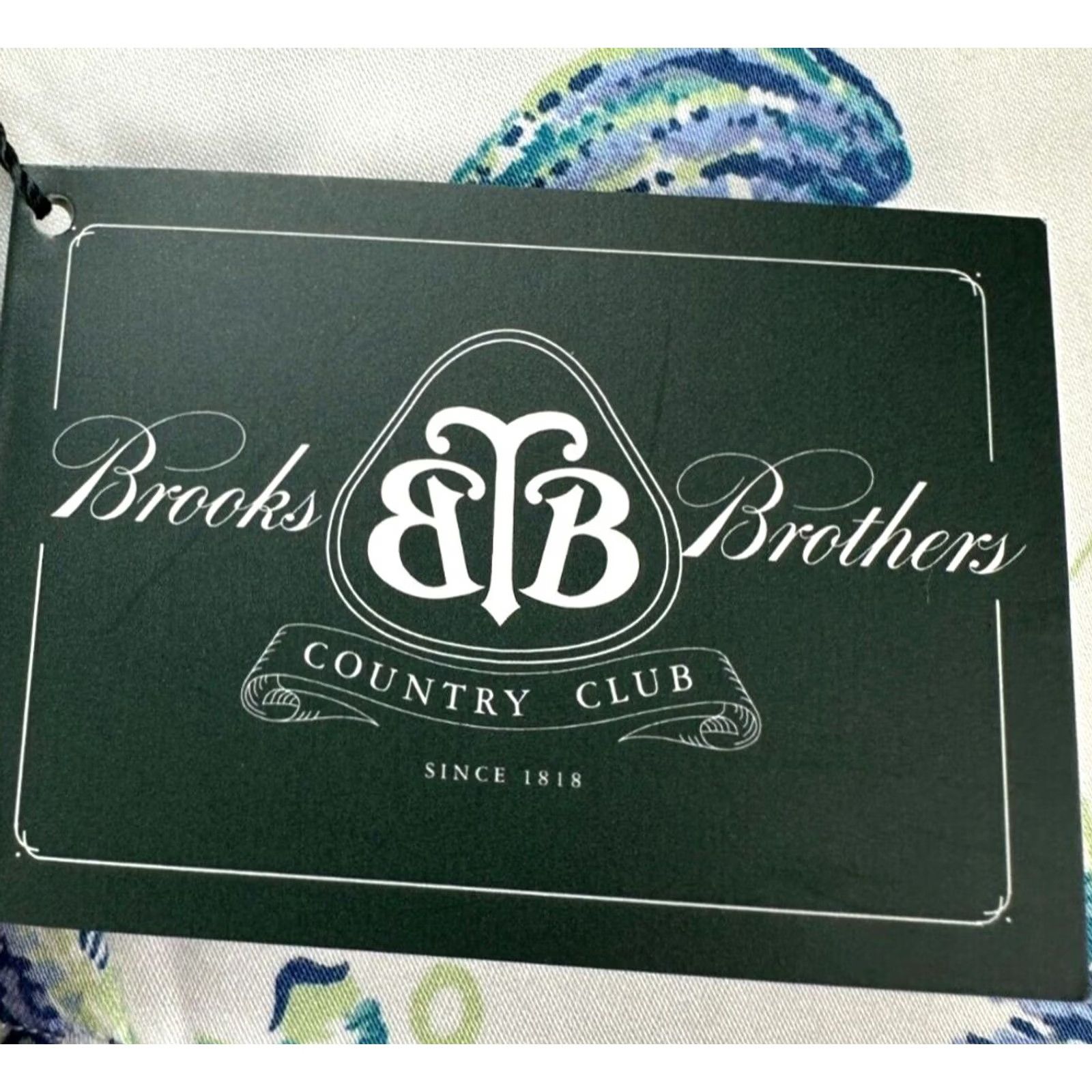 Brooks Brothers VINTAGE Brooks Brothers Pants Womens 4 White Blue Fish Underwater Print Cropped Golf NEW Size 27" / US 4 / IT 40 - 5 Thumbnail