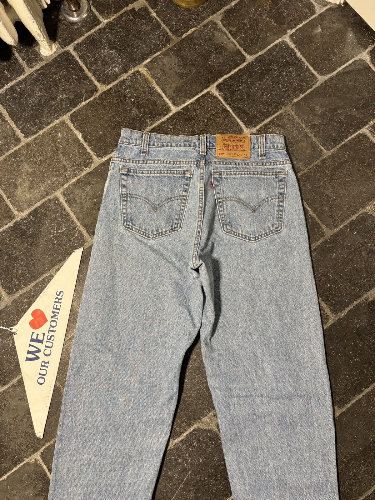 Levi's 1990s Levi’s Red Tab 505 Made in Canada Vintage Denim Jeans Size US 32 / EU 48 - 18 Thumbnail