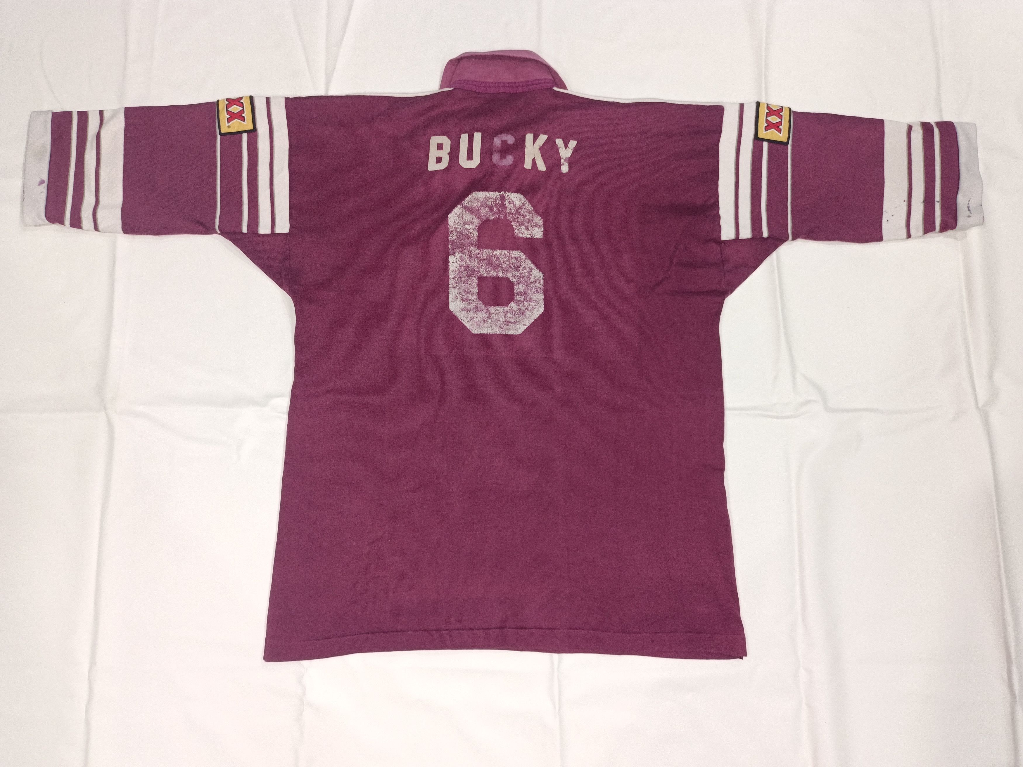 Canterbury of New Zealand × Vintage Vintage 1996 Queensland maroon rugby league jersey Size US XL / EU 56 / 4 - 6 Thumbnail