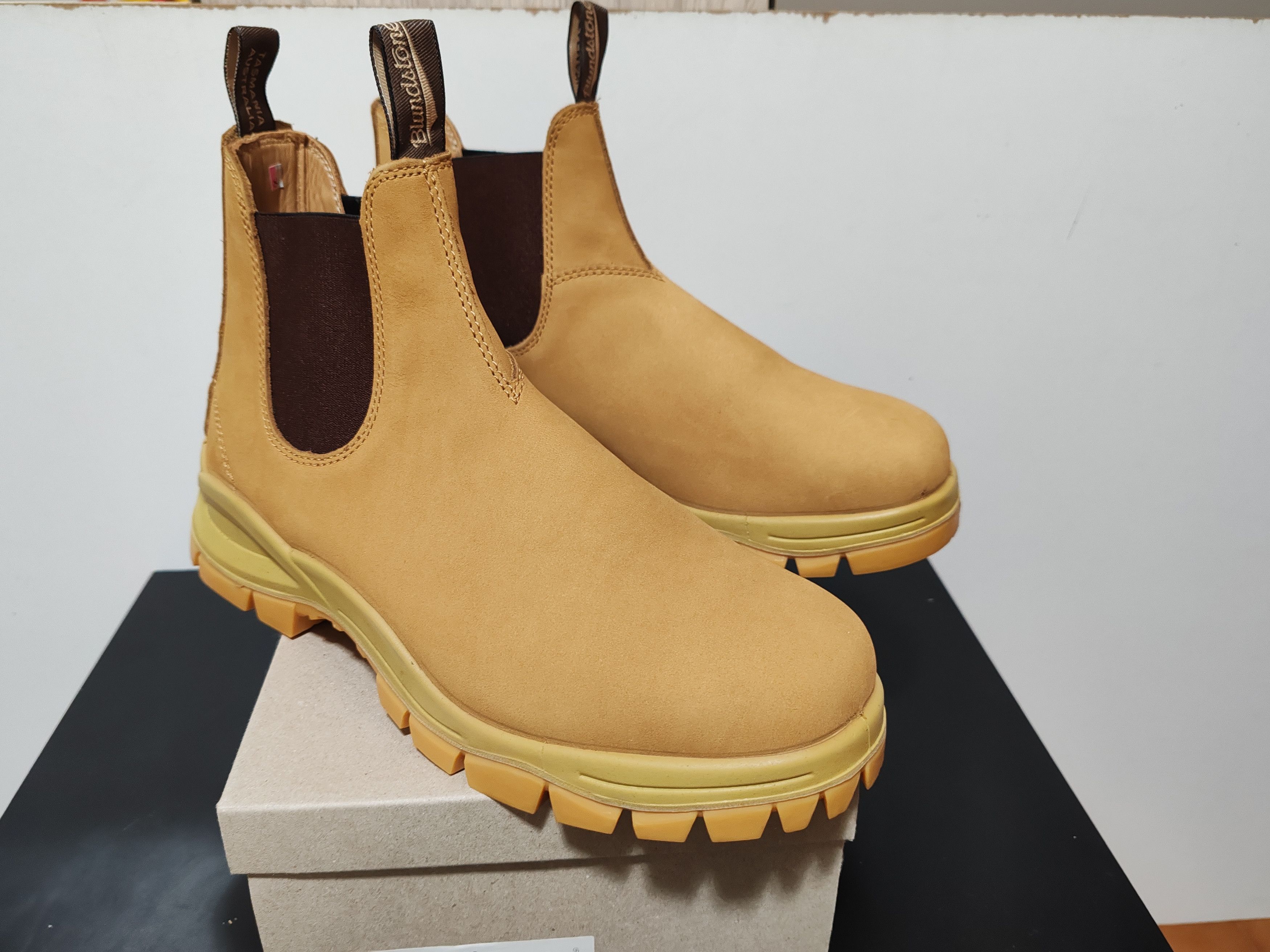 Blundstone Bootes Blundstone #888- Semelle crantée Blé Tg:46 Size US 12.5 / EU 45-46 - 6 Thumbnail