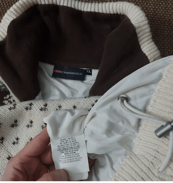 Vintage Vintage Flli Campagnolo Wool Blend Nordic Winter Sweater XL Size US XL / EU 56 / 4 - 8 Thumbnail