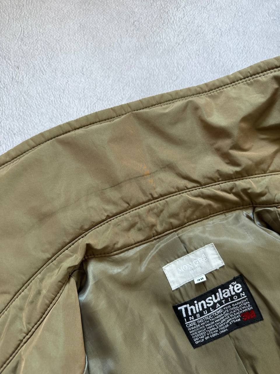 Japanese Brand Vintage Mon Gre Designer Thinsulate Jacket Metallic Nylon Size M / US 6-8 / IT 42-44 - 10 Thumbnail
