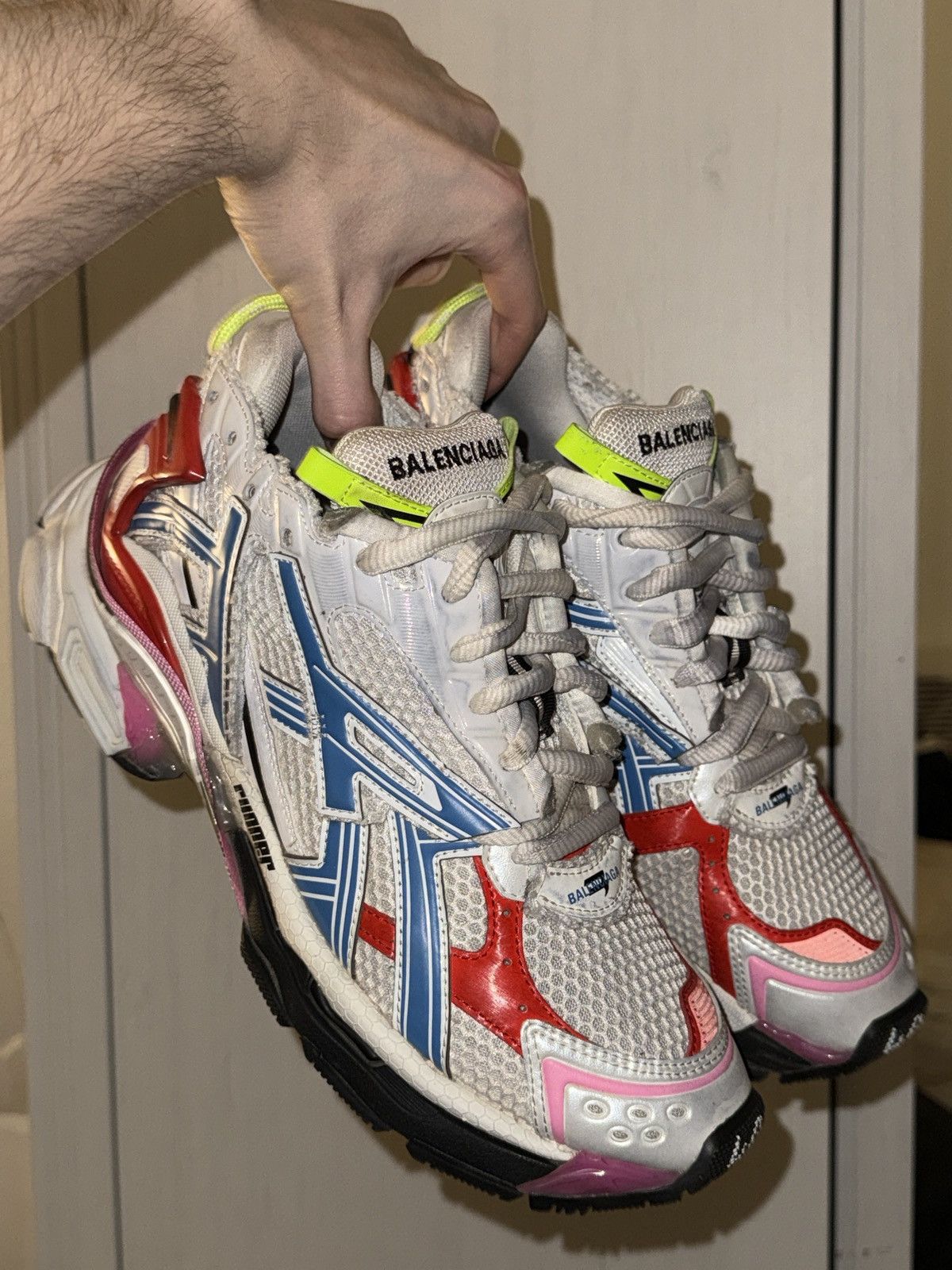 Balenciaga Balenciaga Runner Multicolour Size US 7 / EU 40 - 1 Thumbnail