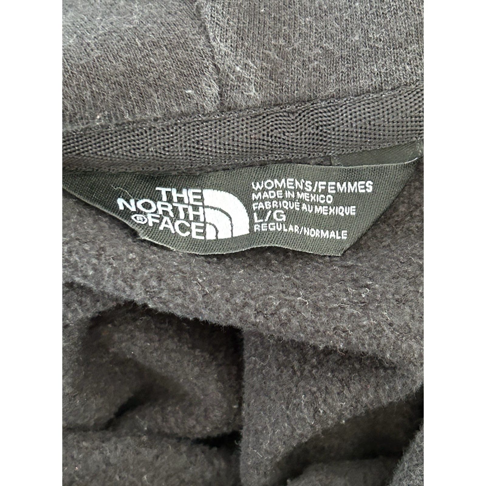The North Face The North Face Hoodie Womens Black L Adult Regular Fit Pullover Lightweight Logo Knit Cotton Blend Jacket Shirt? Size L / US 10 / IT 46 - 4 Thumbnail