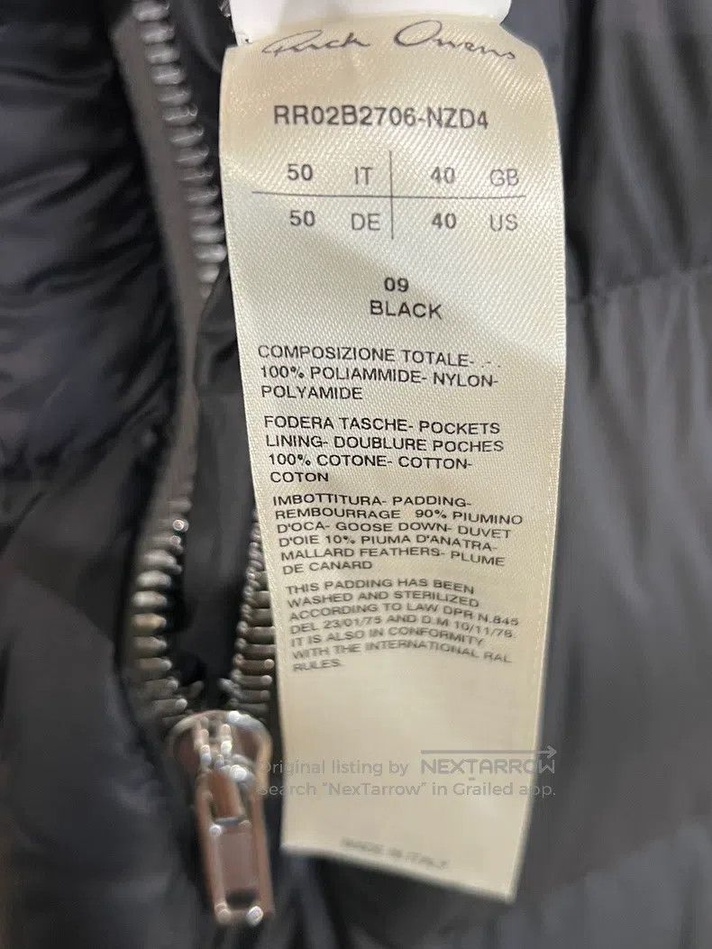 Rick Owens RICK OWENS Shark head down jacket vest Size US M / EU 48-50 / 2 - 6 Thumbnail