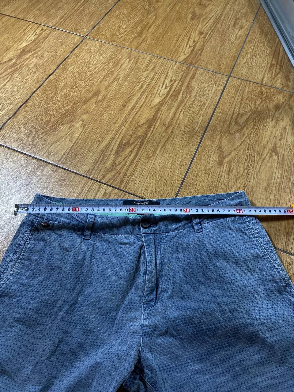 Scotch & Soda Scotch & Soda Blue Cotton 32 Shorts Size US 32 / EU 48 - 18 Thumbnail