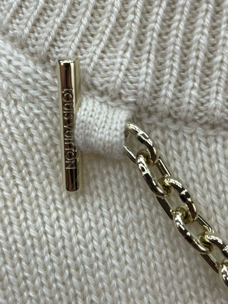 Louis Vuitton Louis Vuitton Chain knitted cashmere sweater Size XS / US 0-2 / IT 36-38 - 4 Thumbnail