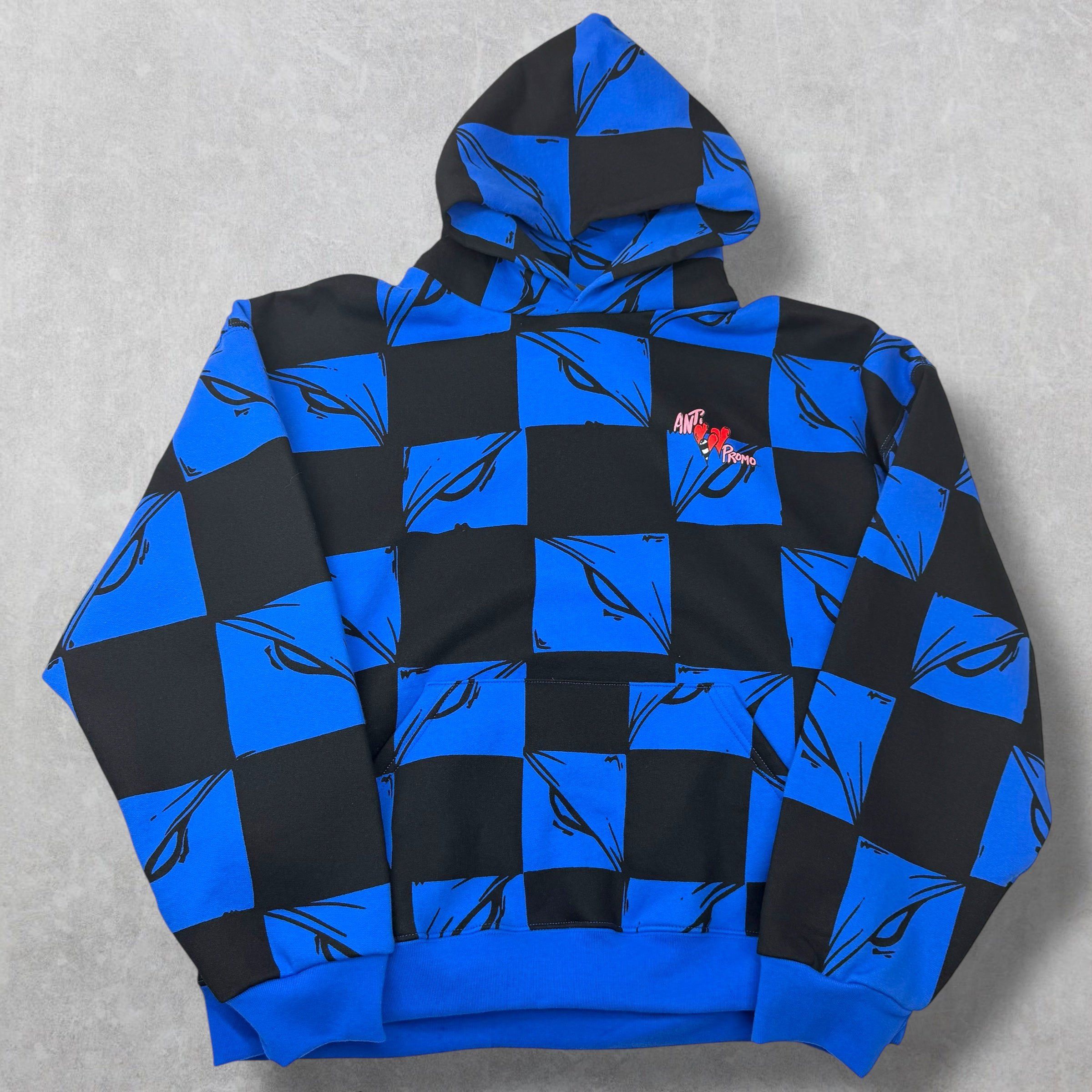 Other Matty Boy Anti Promo 99 Eyes Hoodie Blue L Size US L / EU 52-54 / 3 - 1 Thumbnail