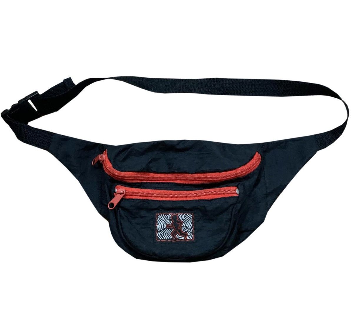 Vintage Vintage Keith Haring Nylon Fanny Pack Grailed