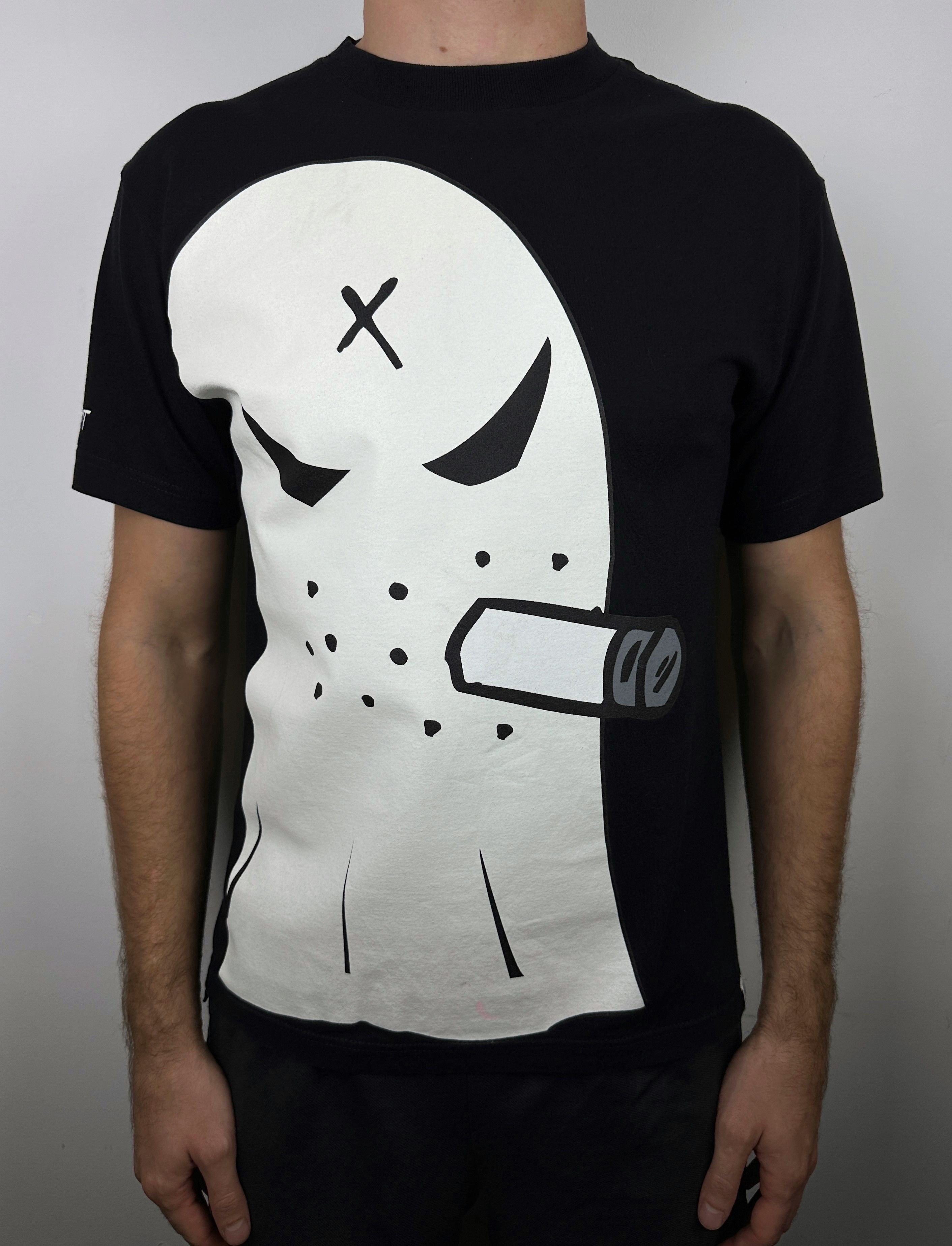 Kid Robot Kid Robot x Frank Kozik Smoking Ghost Limited T Shirt Tee Size US M / EU 48-50 / 2 - 2 Thumbnail