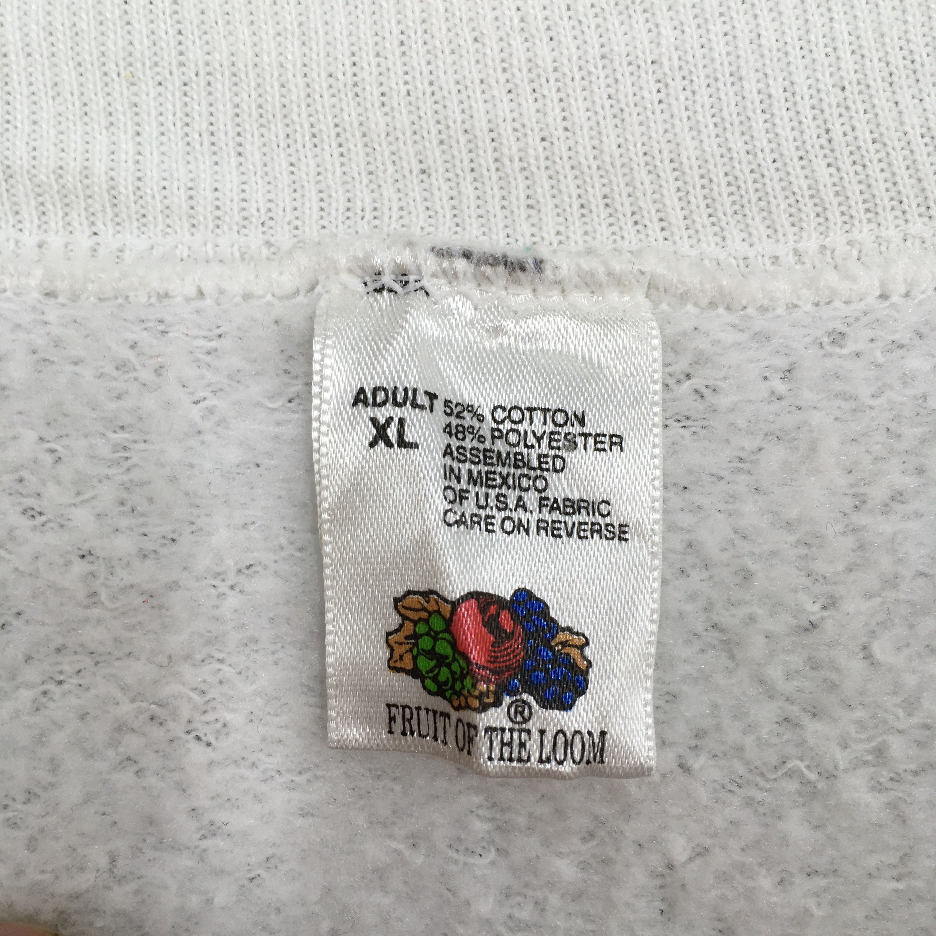 Vintage Vintage 90's Irish Quotes White Sweatshirt XLarge Size US XL / EU 56 / 4 - 3 Thumbnail