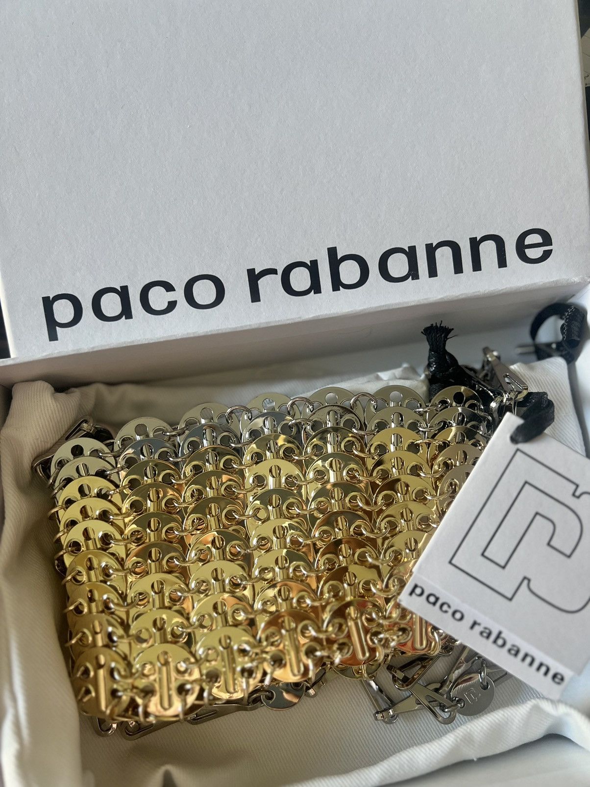 Paco Rabanne Paco Rabanne 1969 Nano Skyline bag Size ONE SIZE - 1 Thumbnail