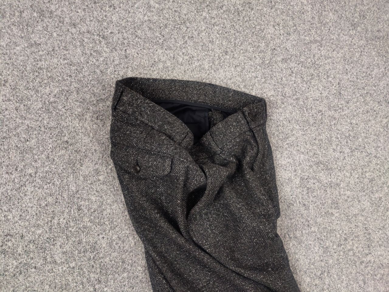 Homecore Homecore Japan Design Wool Blend Straight Casual Tweed Pants Size US 30 / EU 46 - 5 Thumbnail