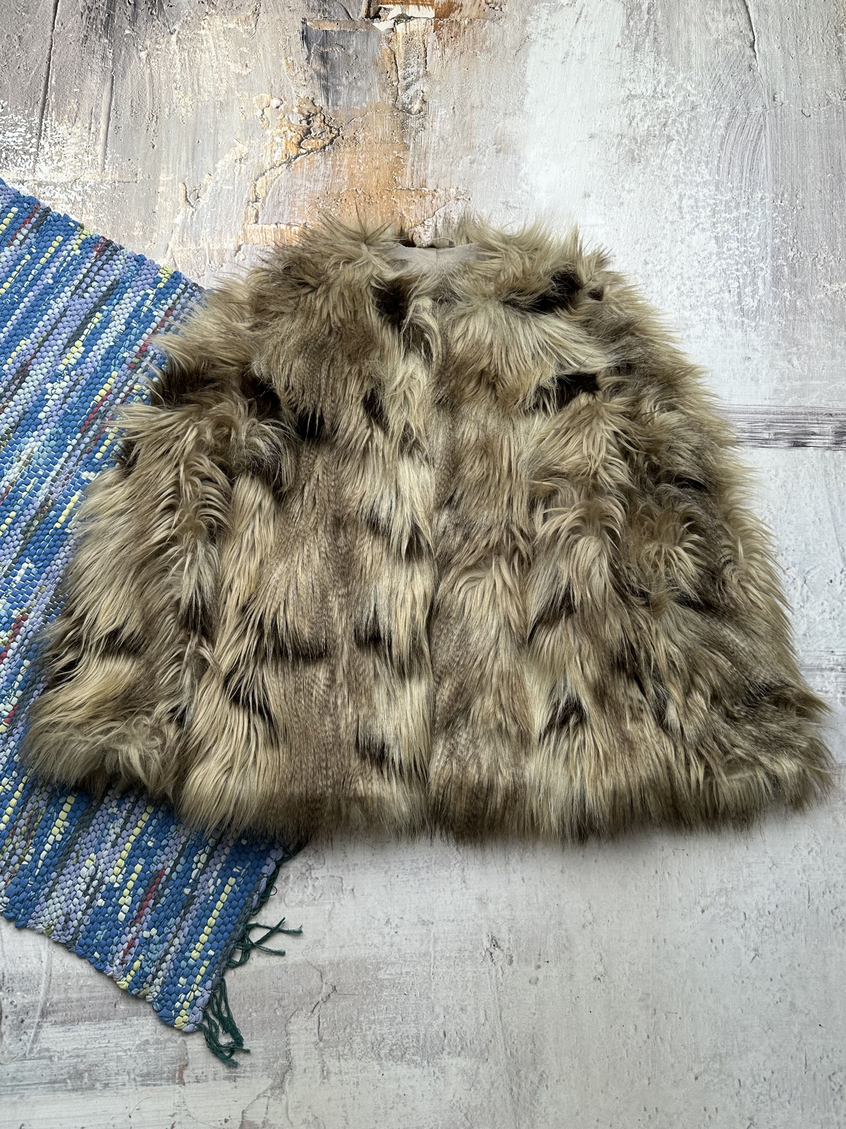 Vintage Faux Fur Coat A272(380)