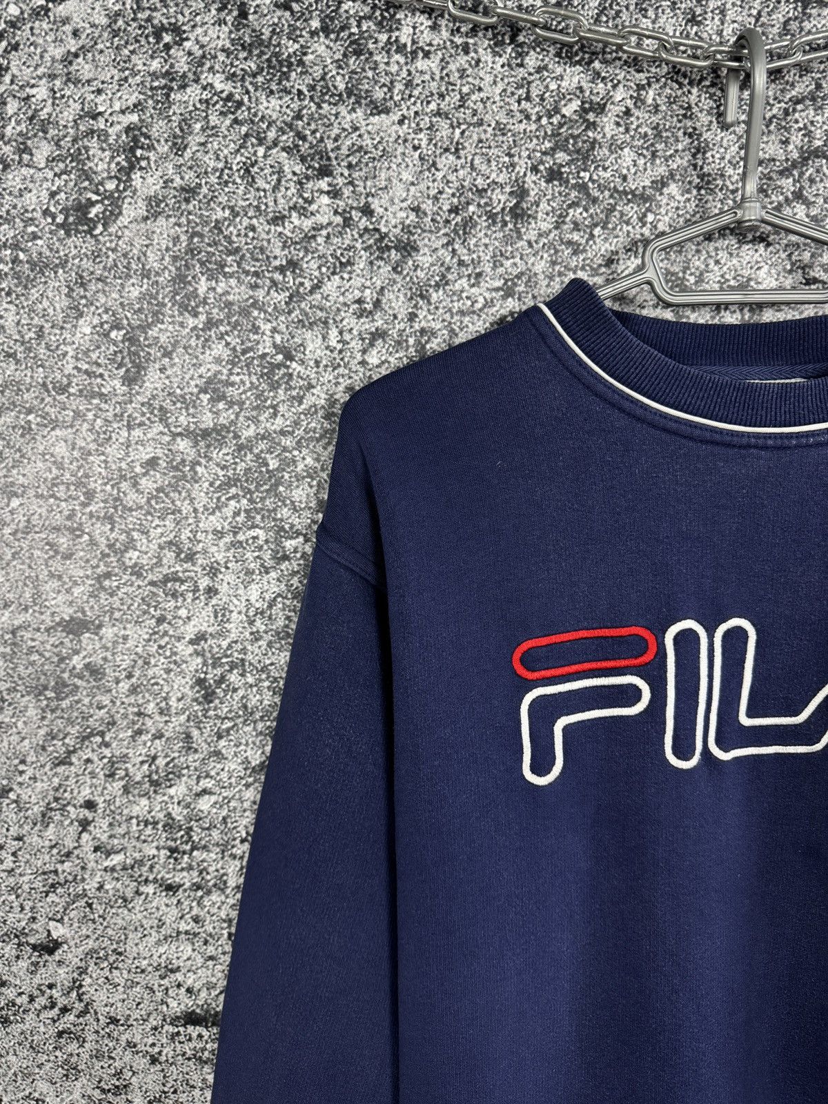 Fila FILA Vintage Crewneck Sweatshirt Big Logo Streetwear Size S Size US S / EU 44-46 / 1 - 3 Thumbnail