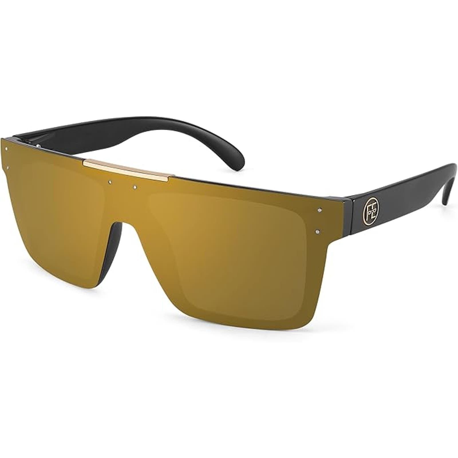 &SONS FEISEDY Men Women Sunglasses Polarized Oversized Size ONE SIZE - 1 Preview