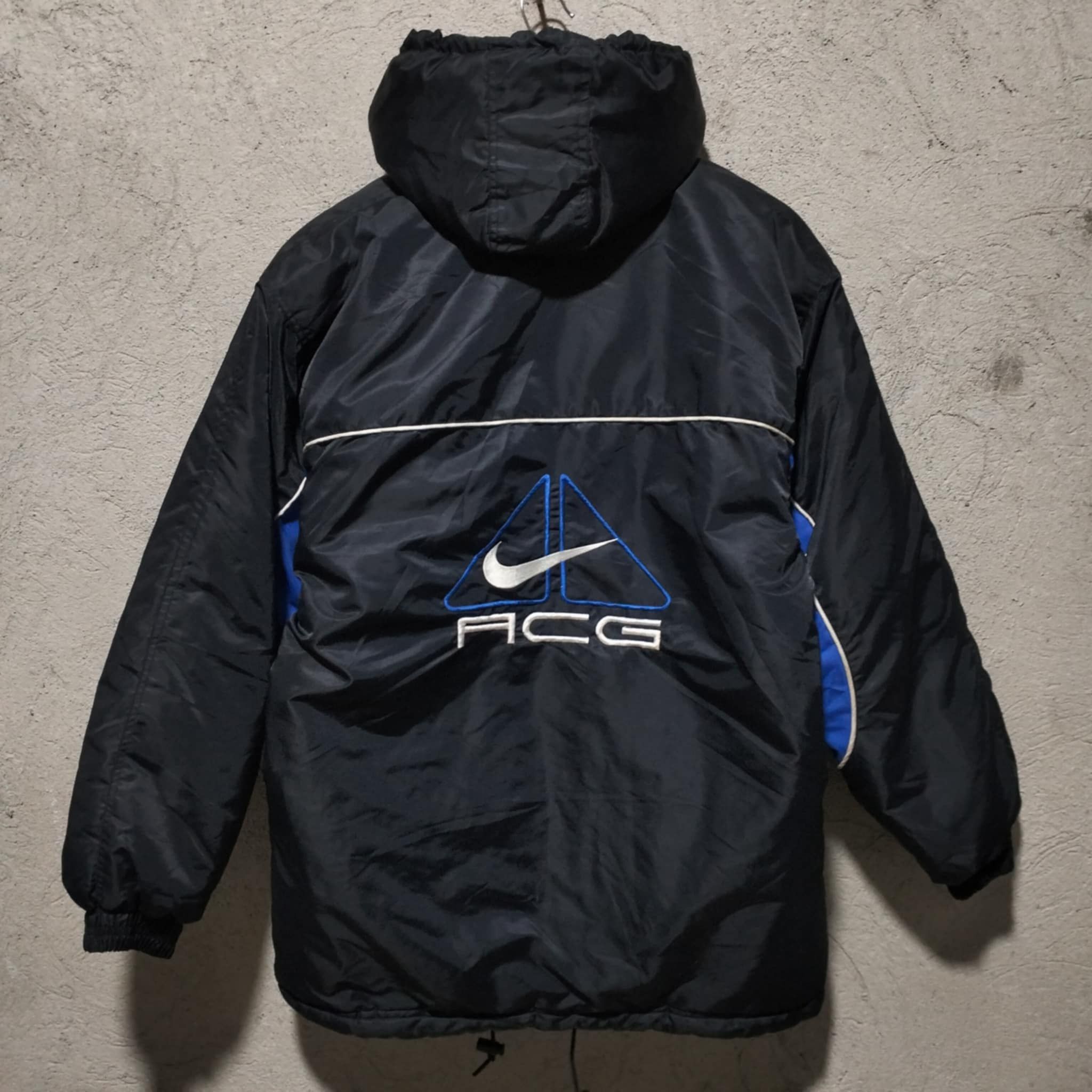 NIKE LAB ACG ALPINE JKT BLK Mサイズ Nike NikeLab ACG Alpine Jacket Black Grey Gore-Tex Jacket