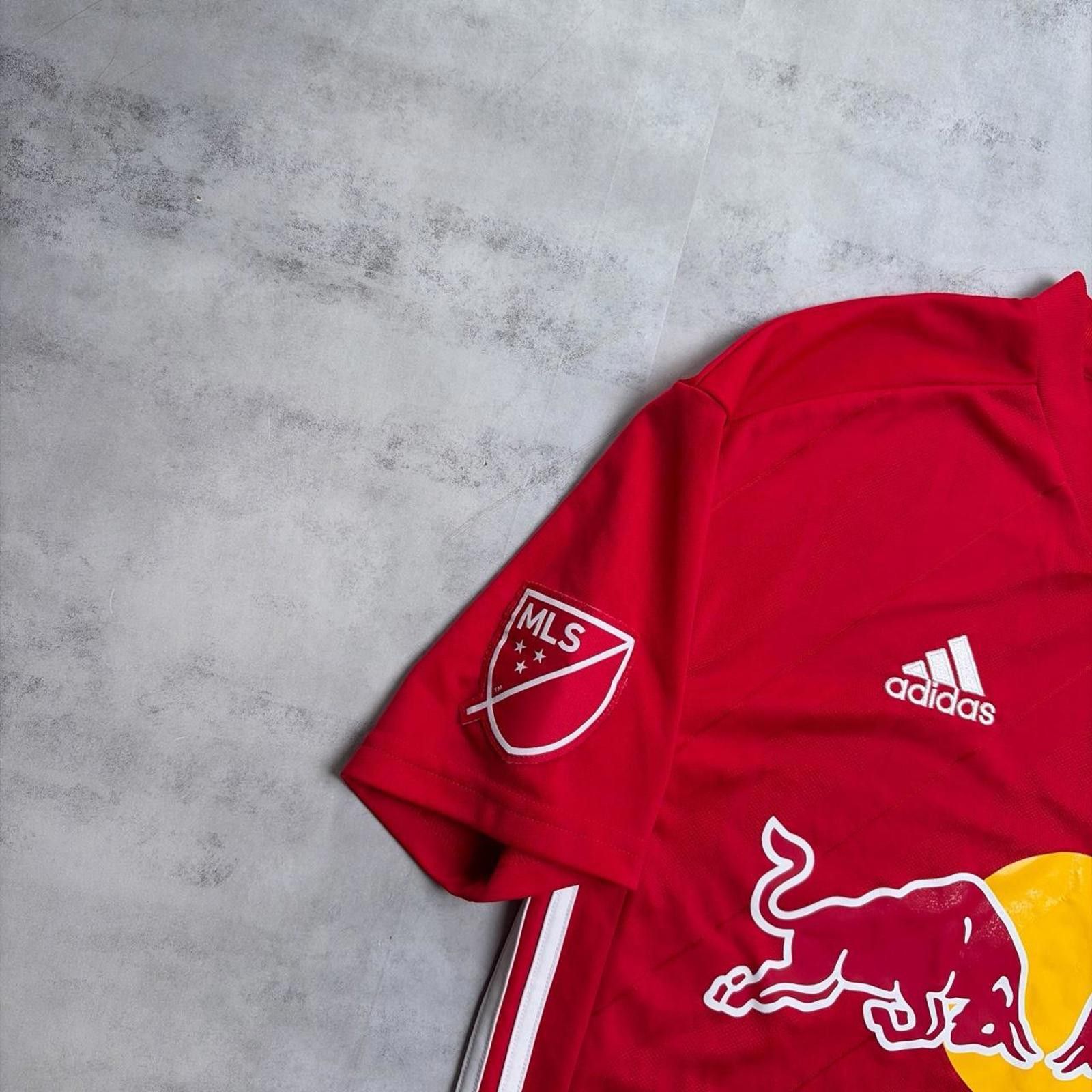 Adidas Y2K Red Adidas New York Red Bull 2018 MLS Home Soccer Jersey Size US M / EU 48-50 / 2 - 5 Thumbnail