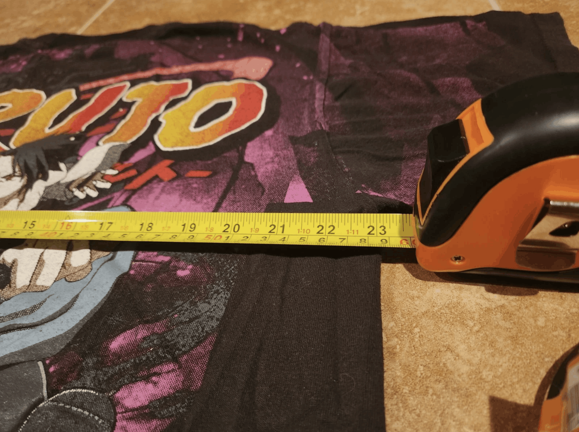 Vintage Vintage 90s Naruto AOP Graphic T-Shirt Size XL Size US XL / EU 56 / 4 - 4 Thumbnail
