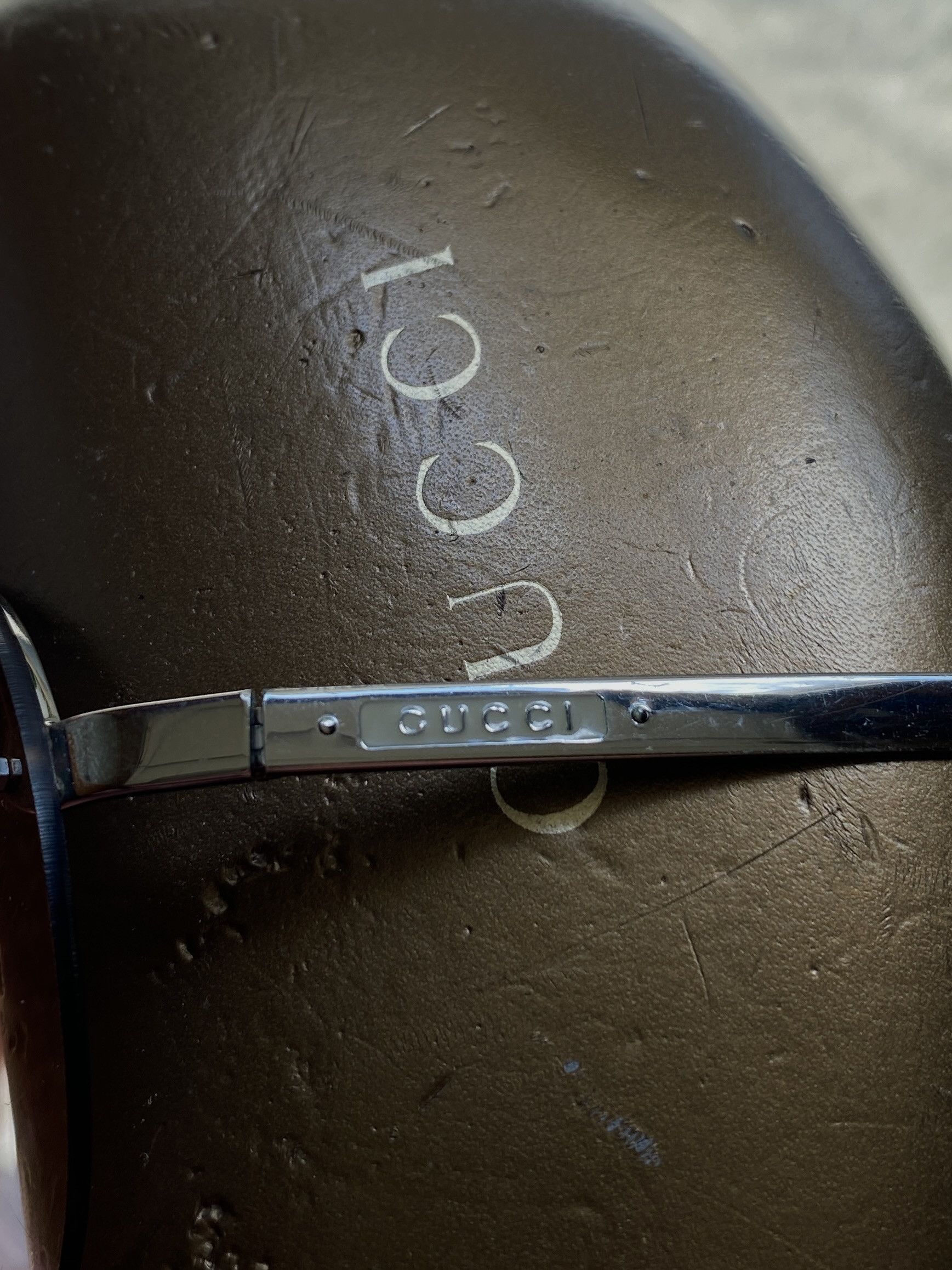 Gucci Gucci Brown Gradient Aviator Sunglasses GG 1853S Size ONE SIZE - 6 Thumbnail