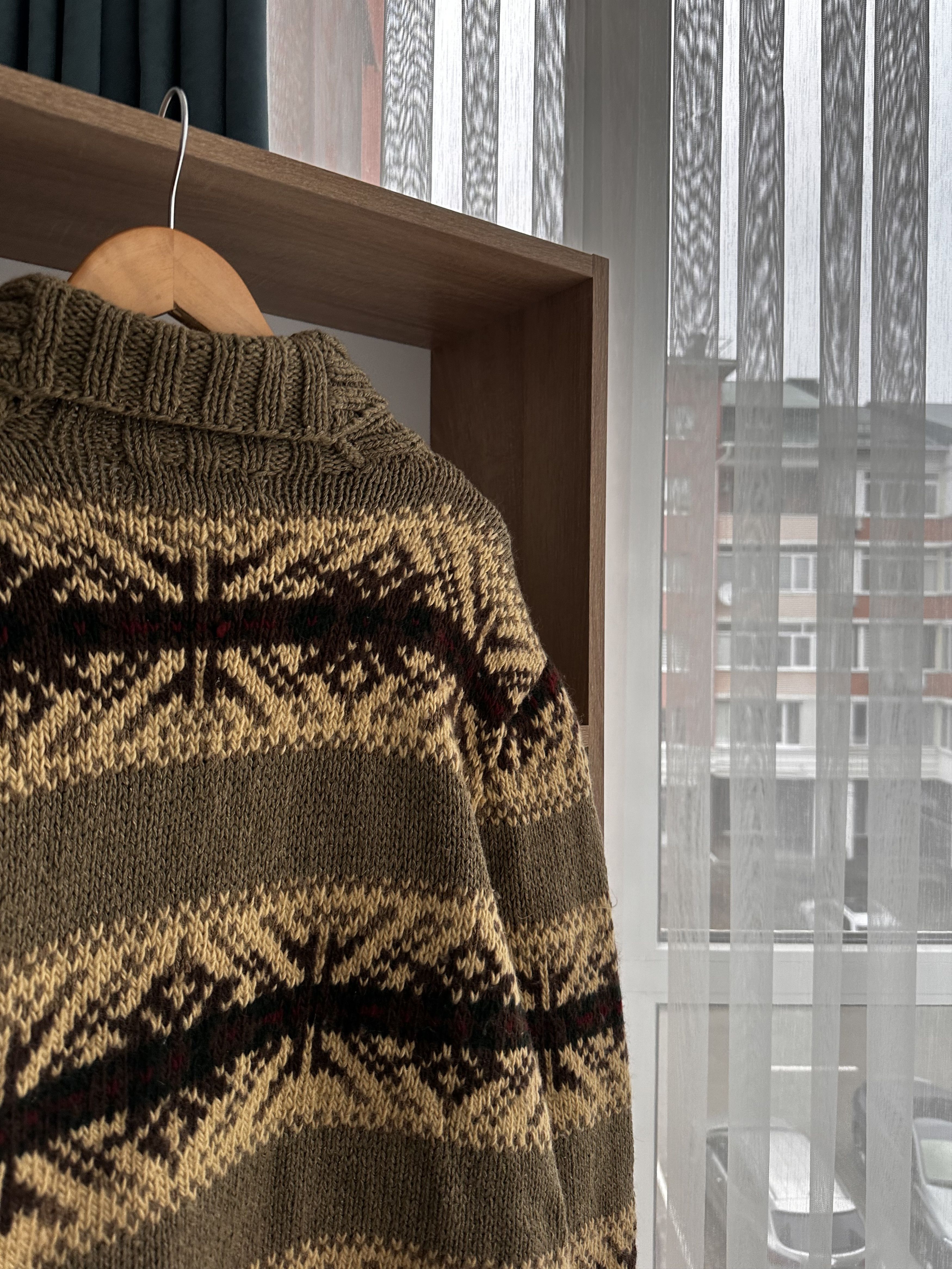 Polo Ralph Lauren Vintage Polo Ralph Lauren RRL Hand Knit Wool Pocket Sweater Size US L / EU 52-54 / 3 - 15 Thumbnail