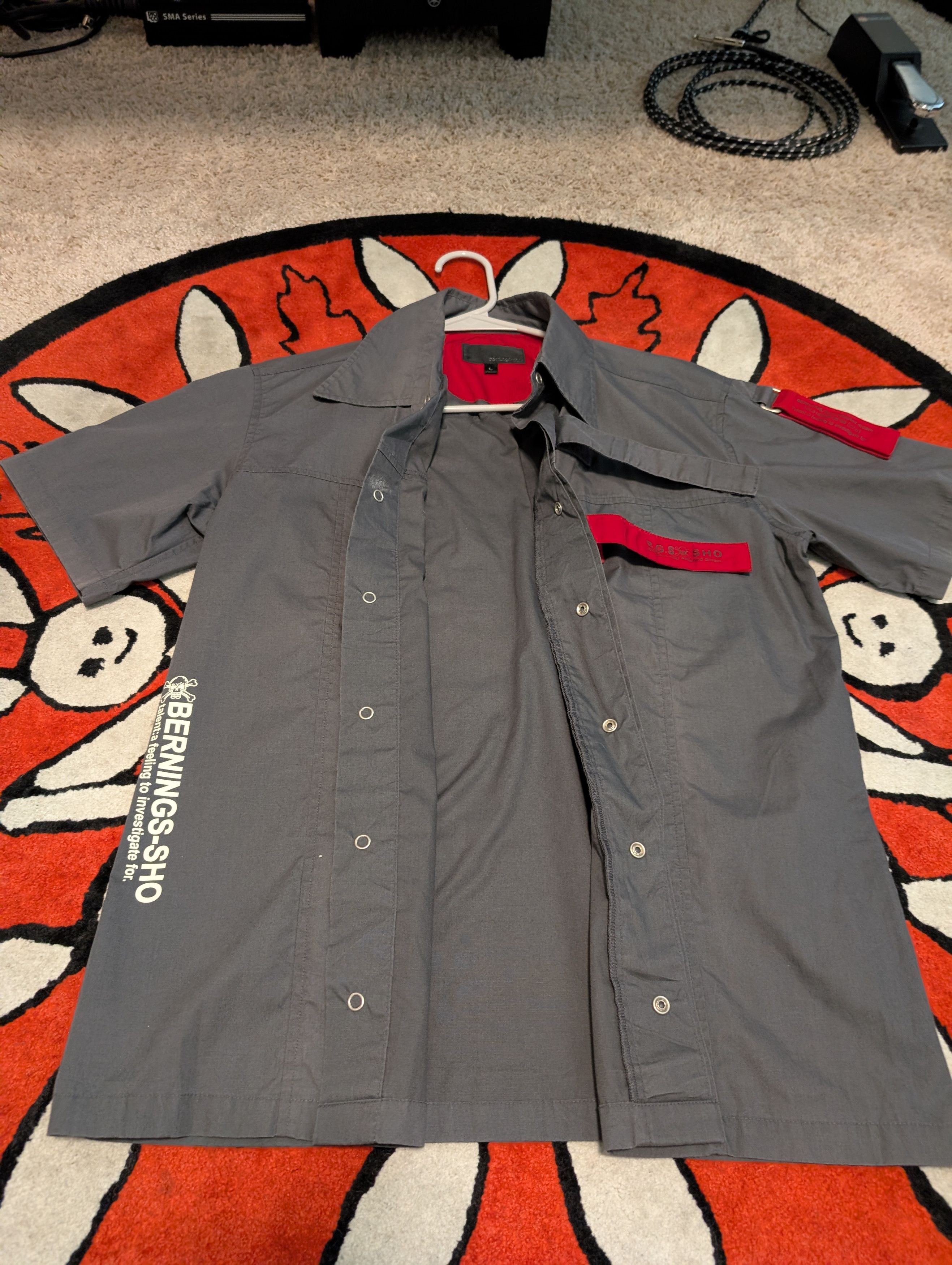 Other bernings-sho Punk Button Shirt Size US L / EU 52-54 / 3 - 4 Thumbnail