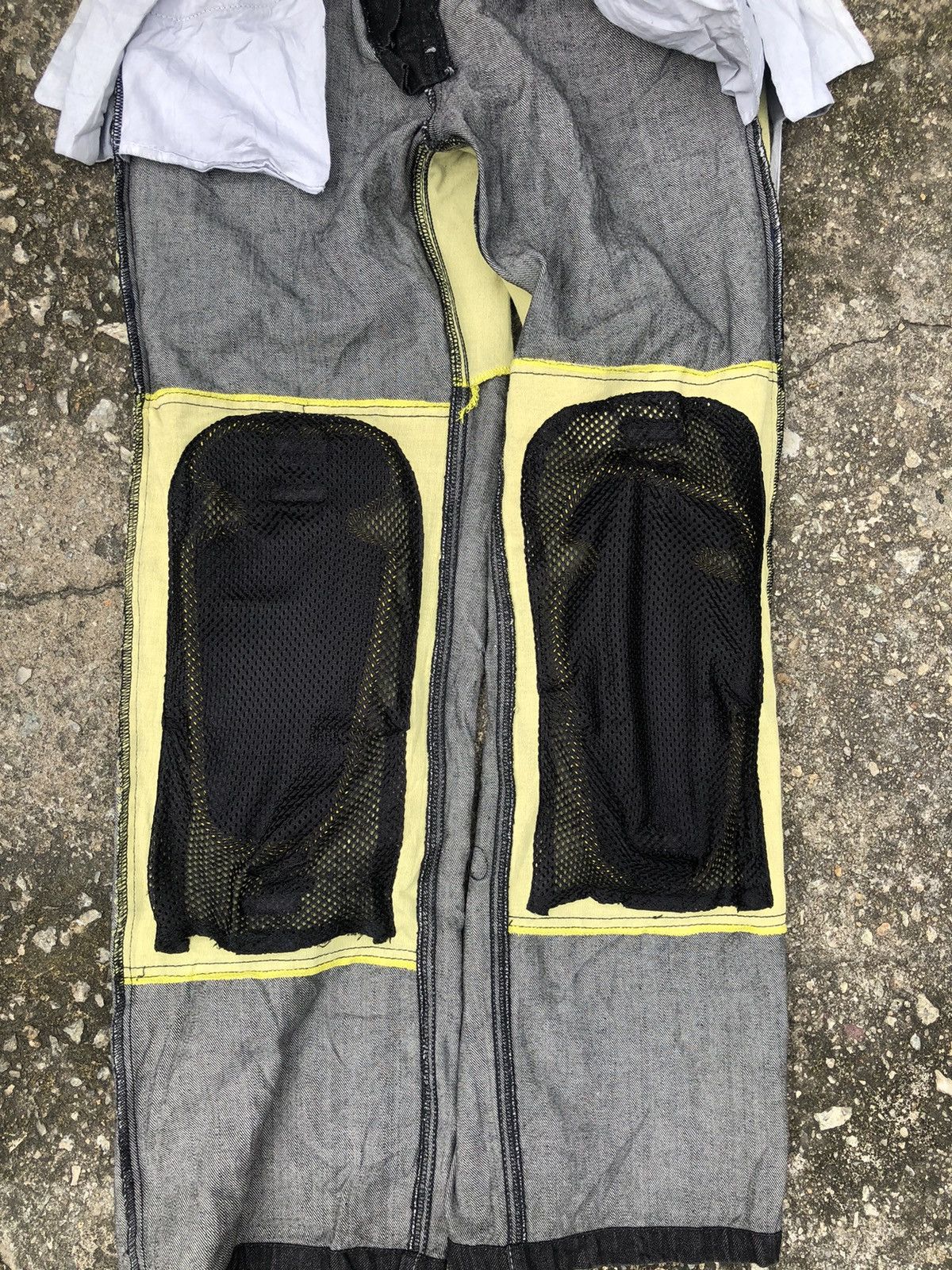 Japanese Brand 💥RARE!💥Vintage Komine Kevlar Protection Denim Baggy Jeans Size US 32 / EU 48 - 19 Thumbnail