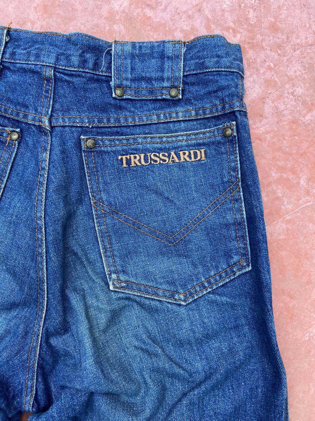 Trussardi × Vintage Vintage Trussardi jeans Size US 29 - 2 Thumbnail
