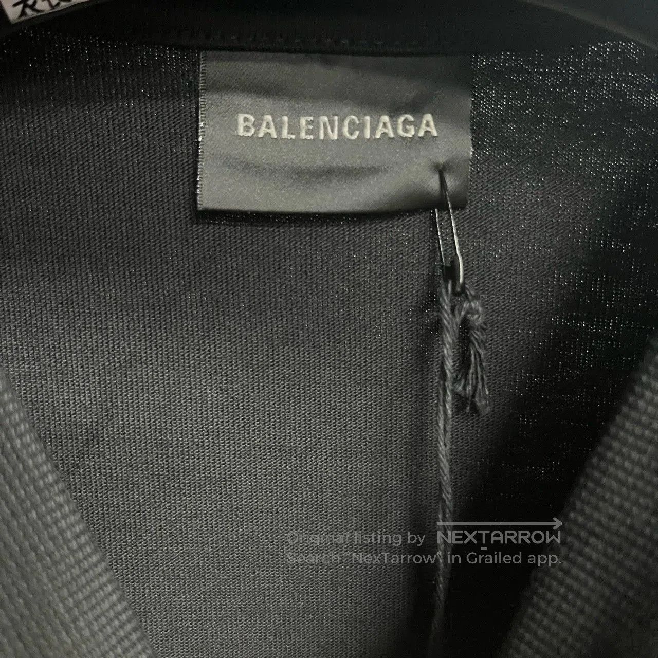 Balenciaga Balenciaga Black Logo Print Short Sleeve T-Shirt. Size US S / EU 44-46 / 1 - 4 Thumbnail