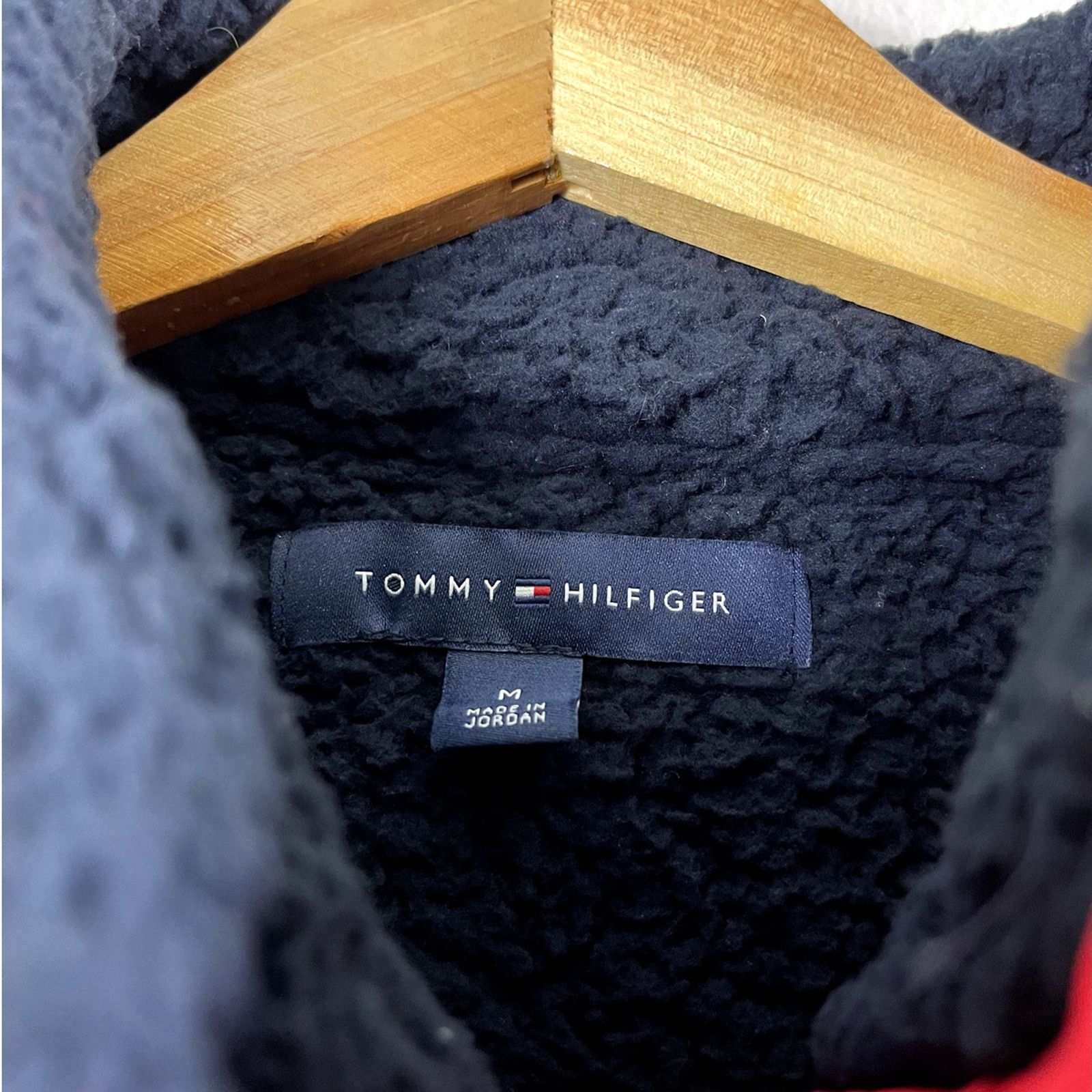 Tommy Hilfiger Cozy Tommy Hilfiger Sherpa Blue Jacket M Size M / US 6-8 / IT 42-44 - 3 Thumbnail