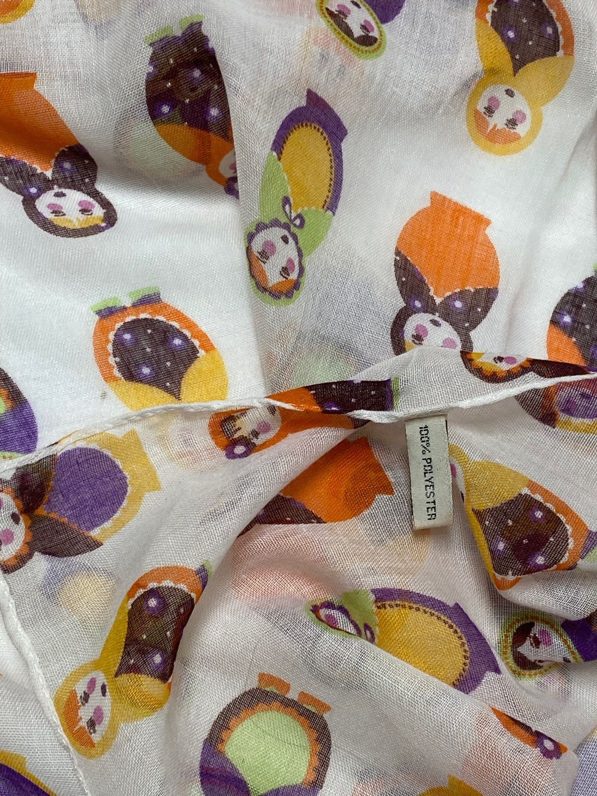 Vintage Vintage MATRYOSHKA Pattern Overprint Scarf Size ONE SIZE - 4 Thumbnail