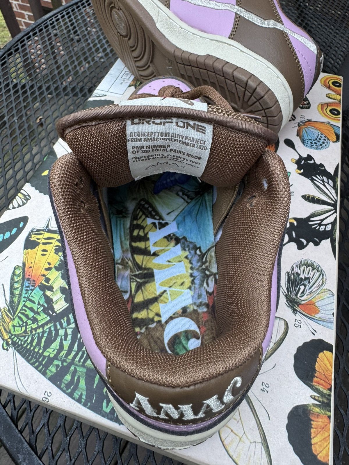 AMAC Studios AMAC Butterfly Dunks SB low Size US 5.5 / IT 35.5 - 5 Thumbnail