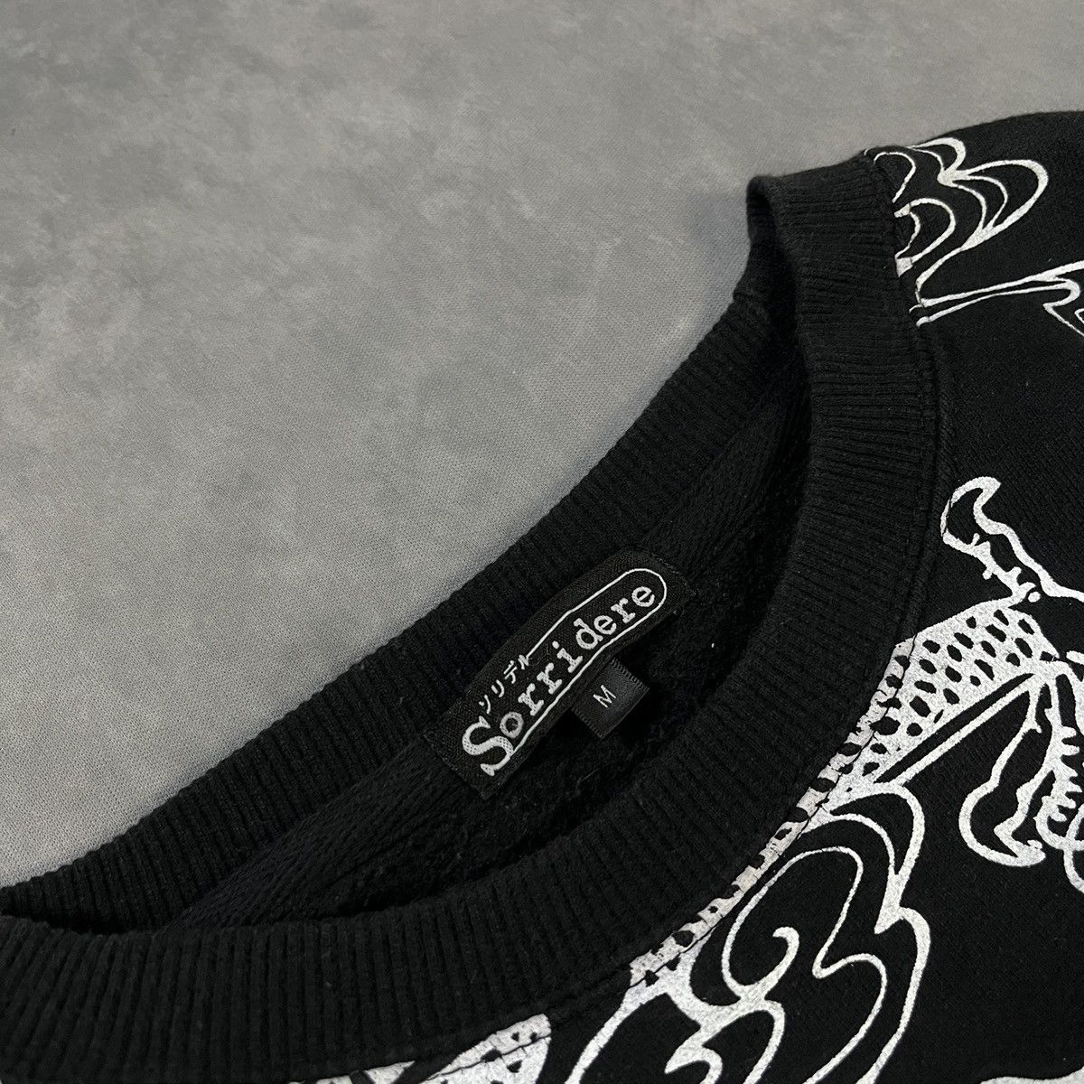 Japanese Brand Sorridere Crewneck Dragon Printed Sukajan Style Size US M / EU 48-50 / 2 - 3 Thumbnail