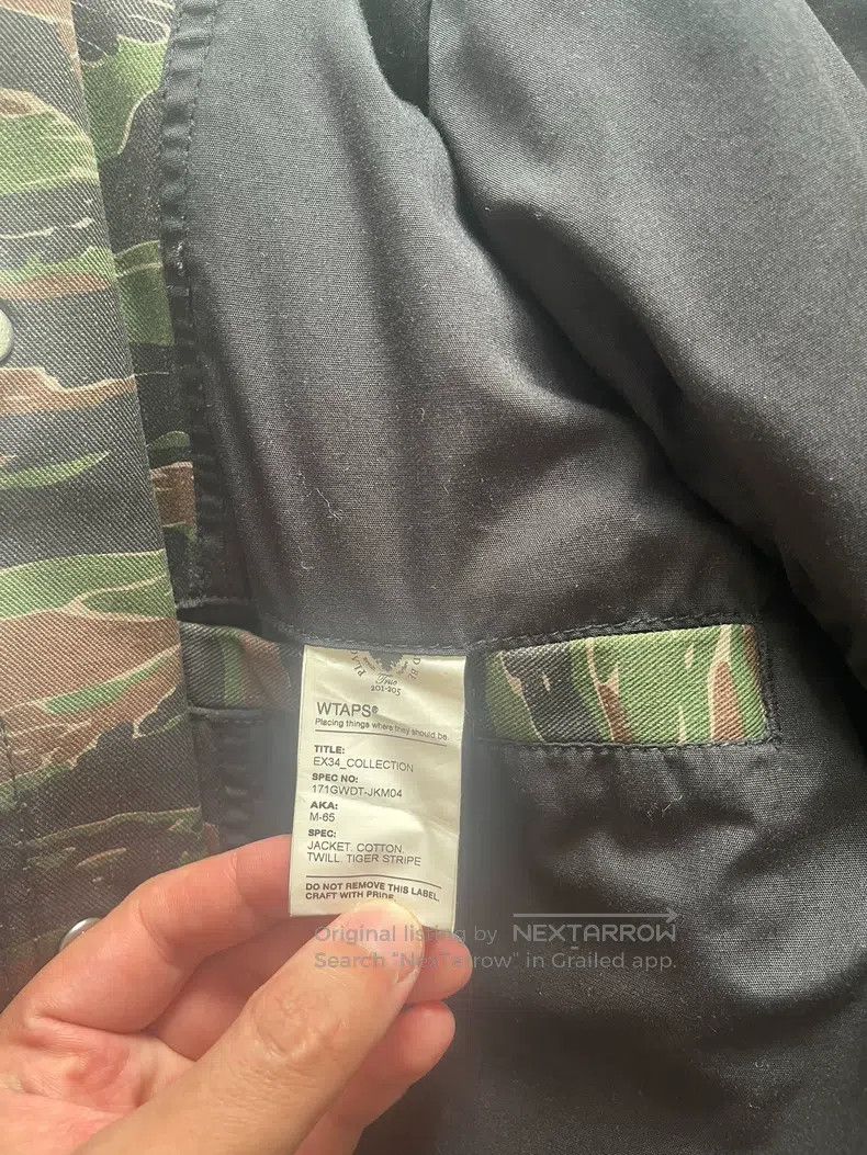 Wtaps Wtaps Tiger Camouflage Jacket Size US M / EU 48-50 / 2 - 6 Thumbnail