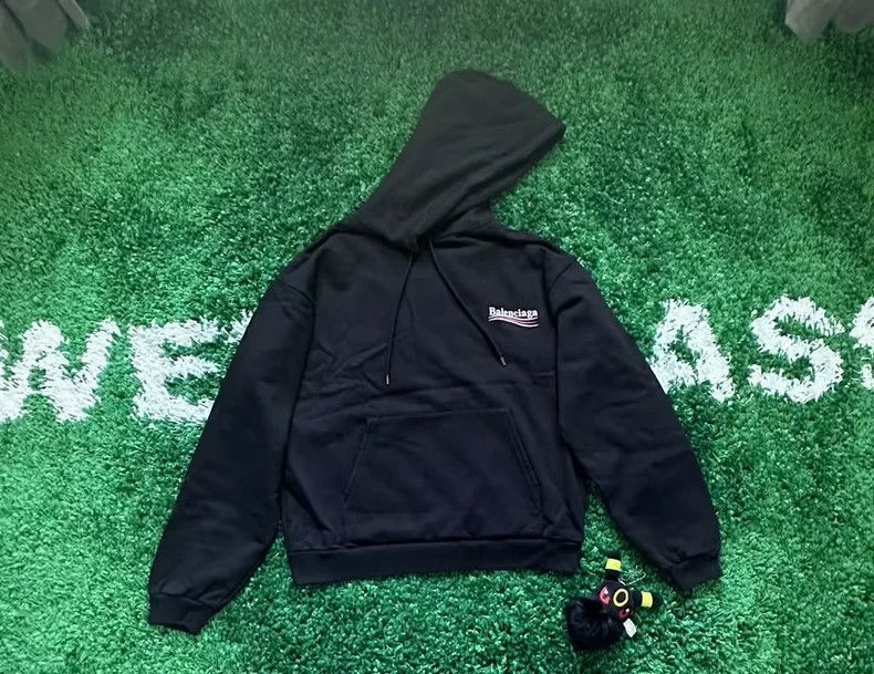 Balenciaga Balenciaga Black Coke Hoodie Size US S / EU 44-46 / 1 - 2 Thumbnail