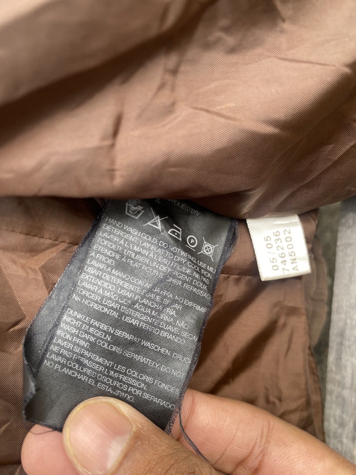 Yohji Yamamoto Vintage Y2K Y-3 Yohji Yamamoto Quilted Sunfaded Jacket Brown Size US S / EU 44-46 / 1 - 14 Thumbnail