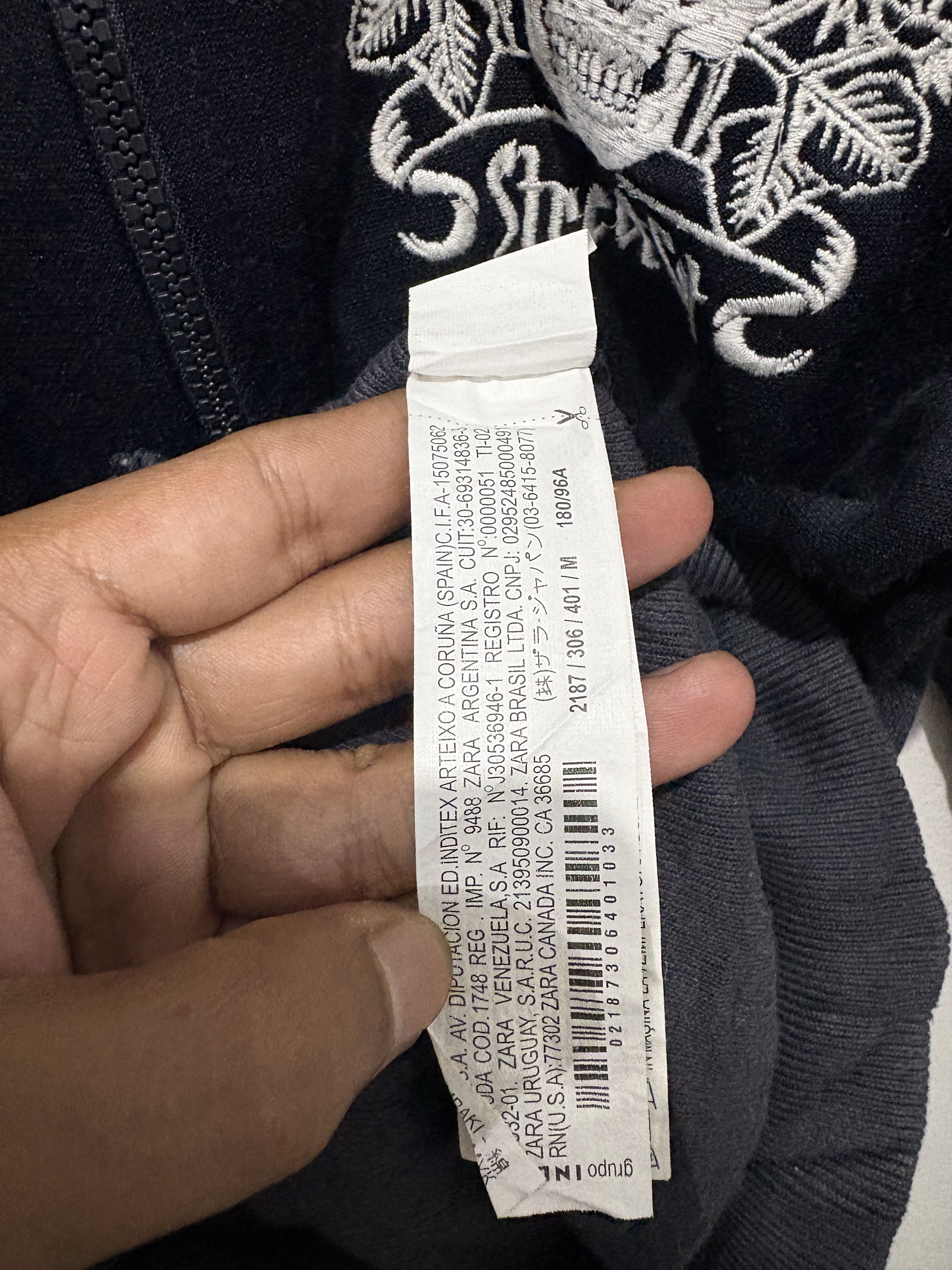 Zara Zara skull lucky 13 tracktop jacket Size US M / EU 48-50 / 2 - 7 Thumbnail