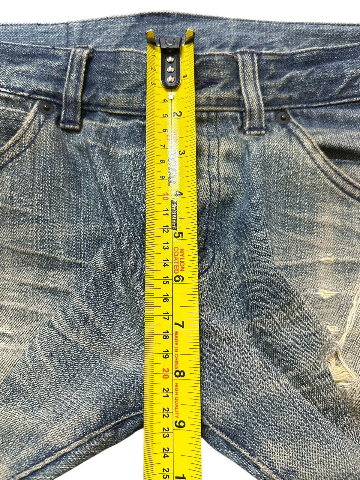 Beams Japan Vintage Japanese Beams Mud Wash Faded Style Jeans Size US 32 / EU 48 - 16 Thumbnail