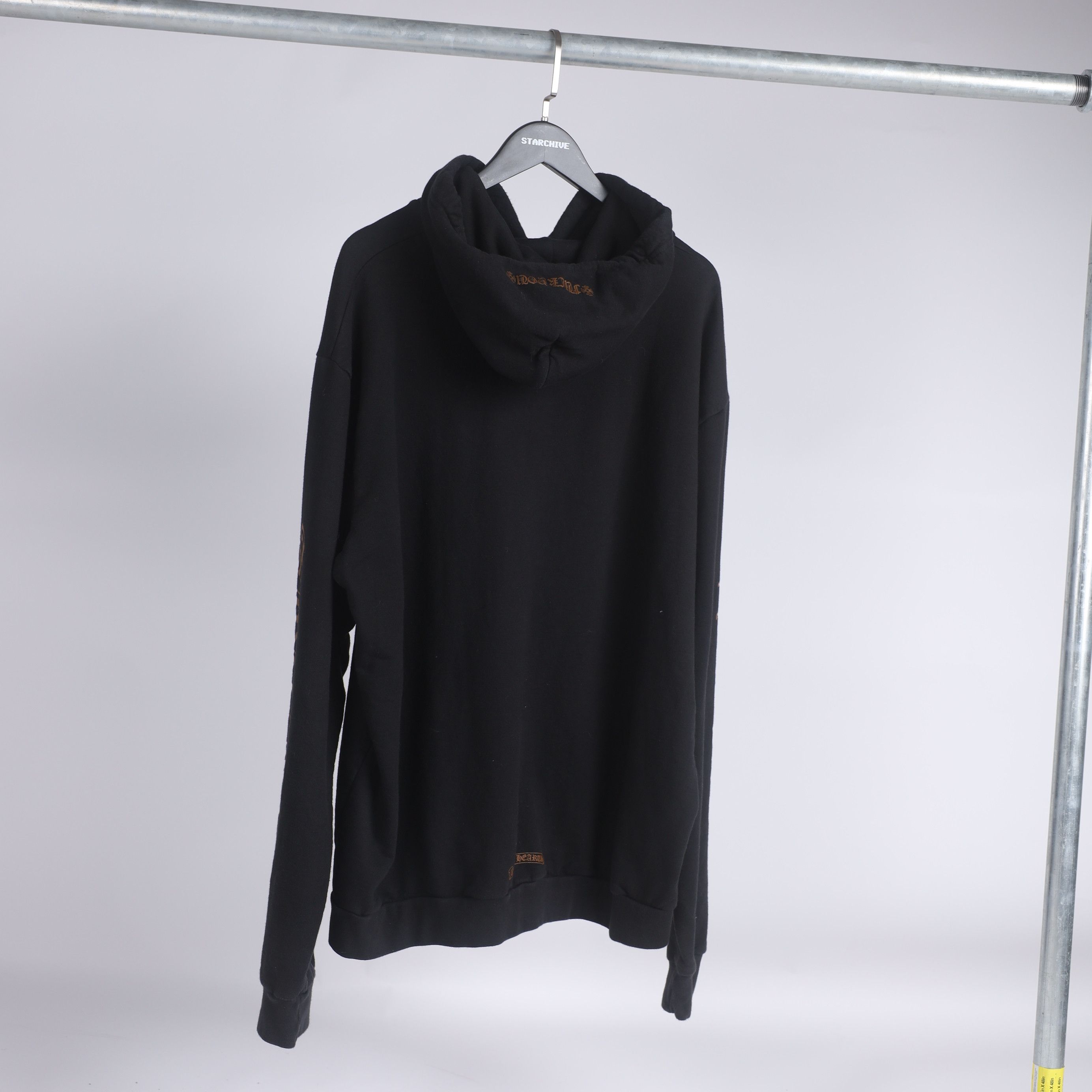 Chrome Hearts Chrome Hearts Brown Script Hoodie Size US XL / EU 56 / 4 - 2 Thumbnail