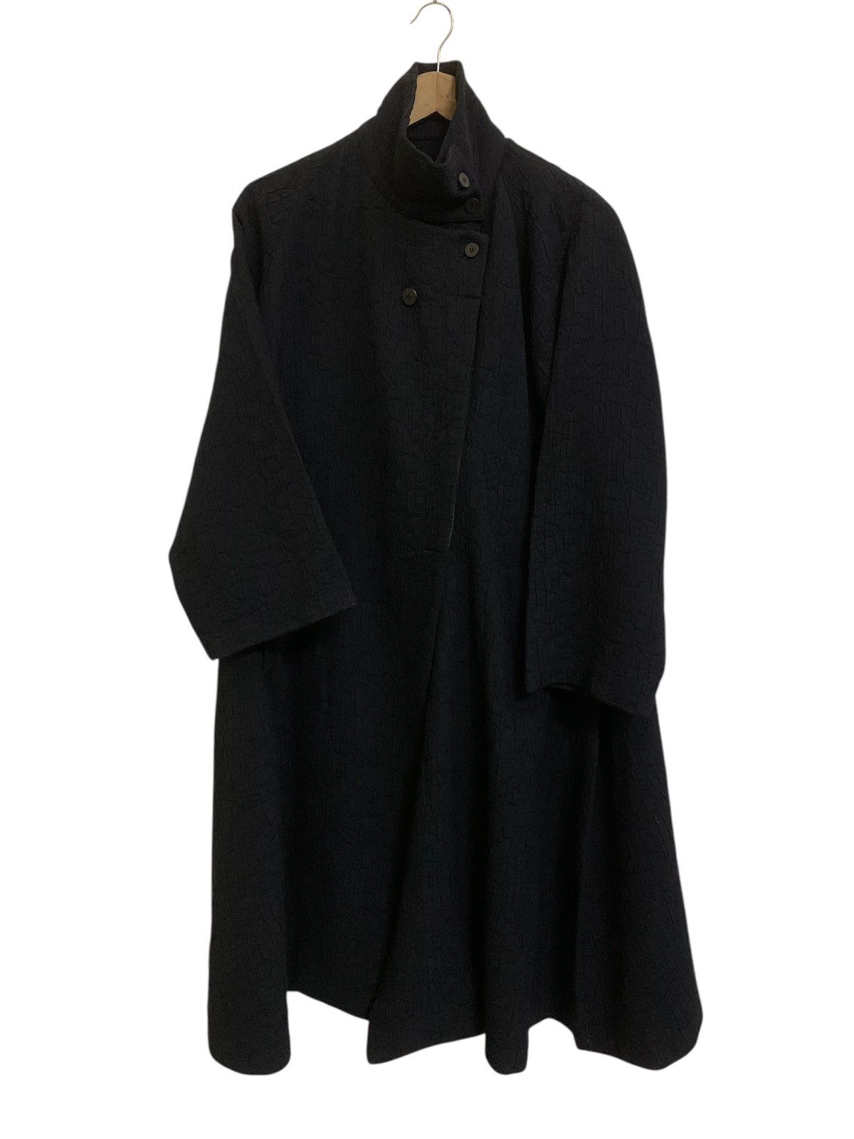 Y's × Yohji Yamamoto 💥Y’s Yohji Yamamoto Coat Wool Jacket Size L / US 10 / IT 46 - 1 Thumbnail