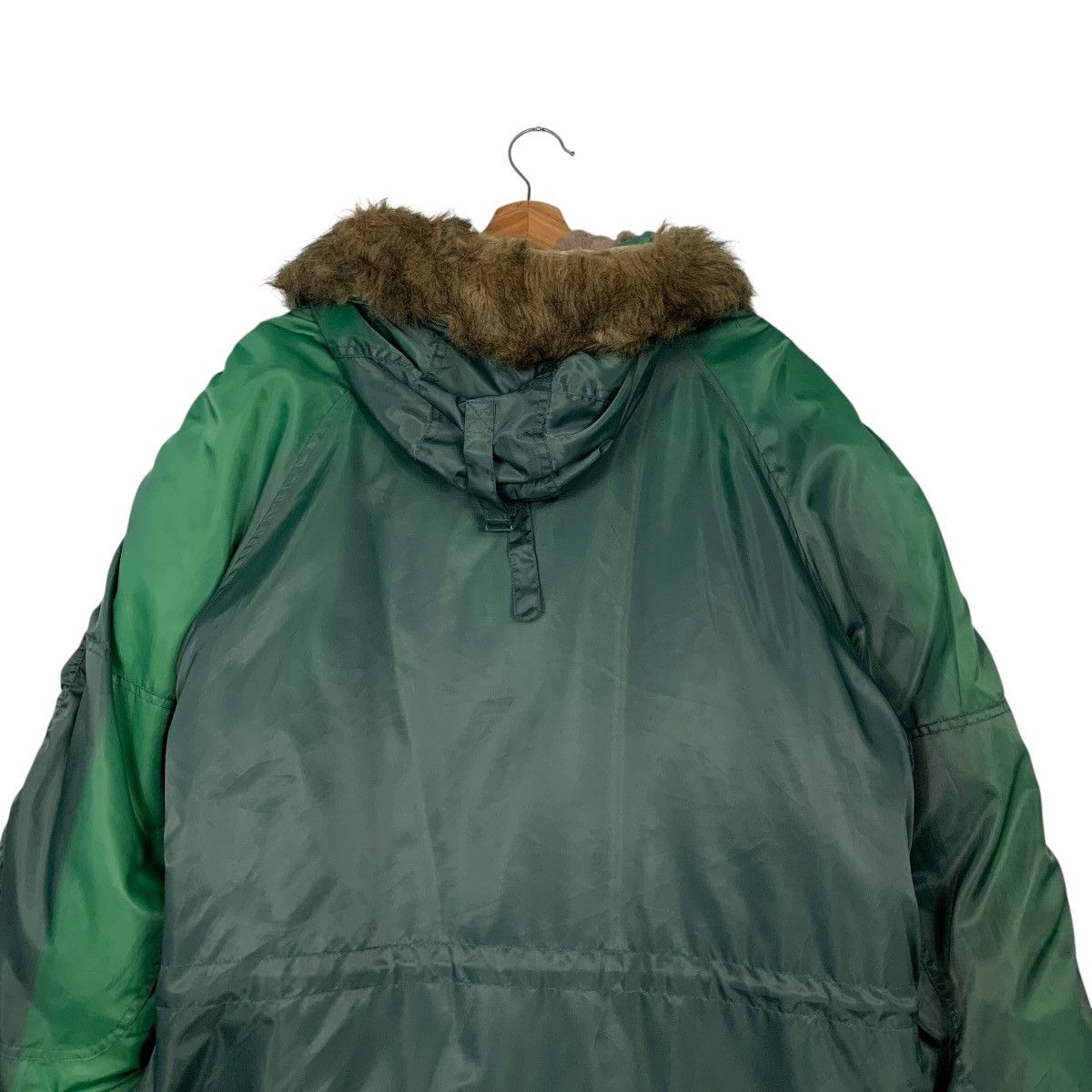 Vintage PASSING Us Air Force N-3B Parka Faux Fur Hoodie #2504-C113 Size US M / EU 48-50 / 2 - 18 Thumbnail
