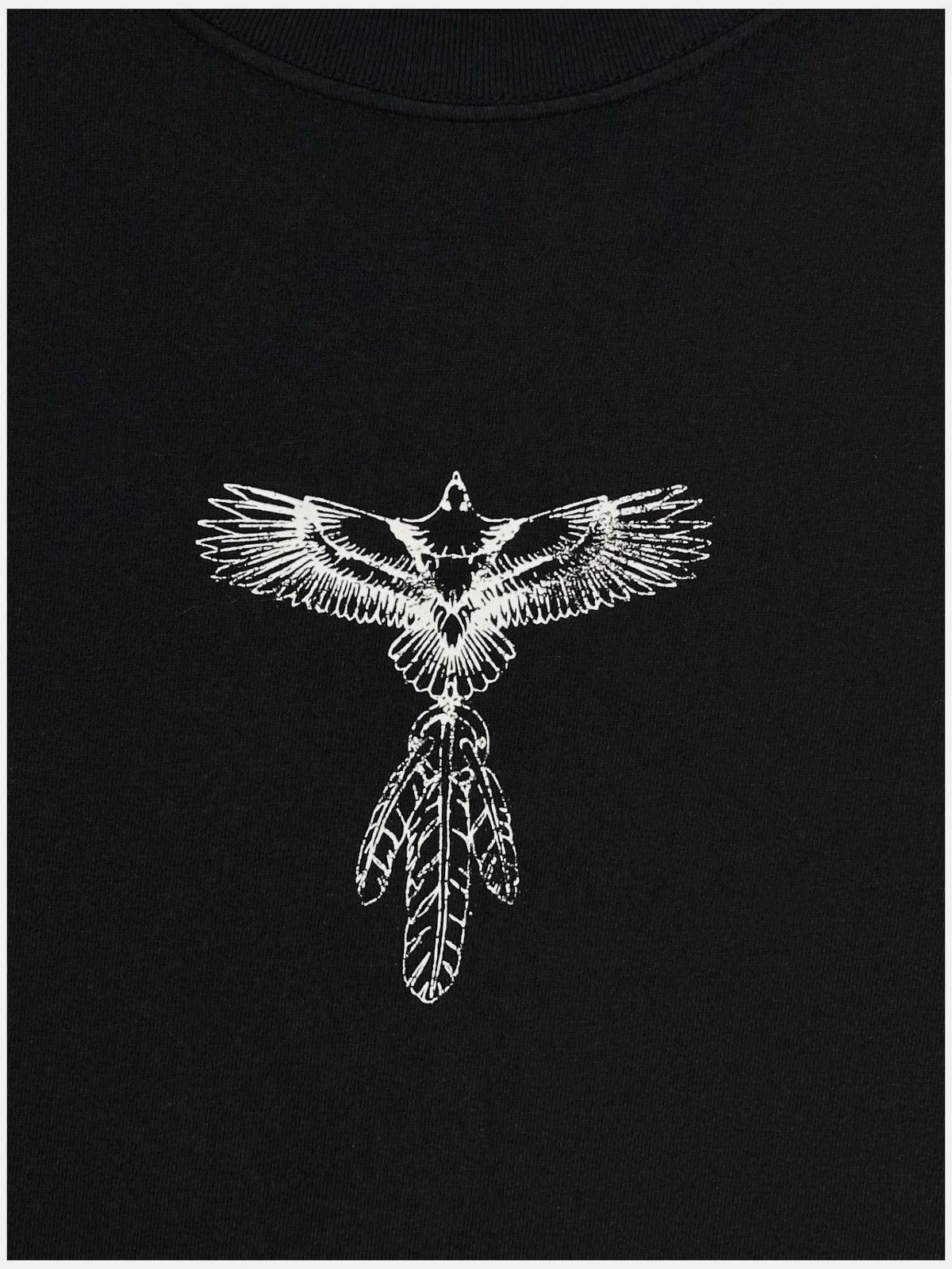 Japanese Brand 2020 ACOUSTIC NATIVE EAGLE GRAPHIC HEAVY WEIGHT LONGSLEEVES Size US L / EU 52-54 / 3 - 3 Thumbnail