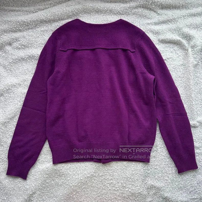 Comme des Garcons Comme des Garcons Purple Cardigan Size XS / US 0-2 / IT 36-38 - 9 Thumbnail