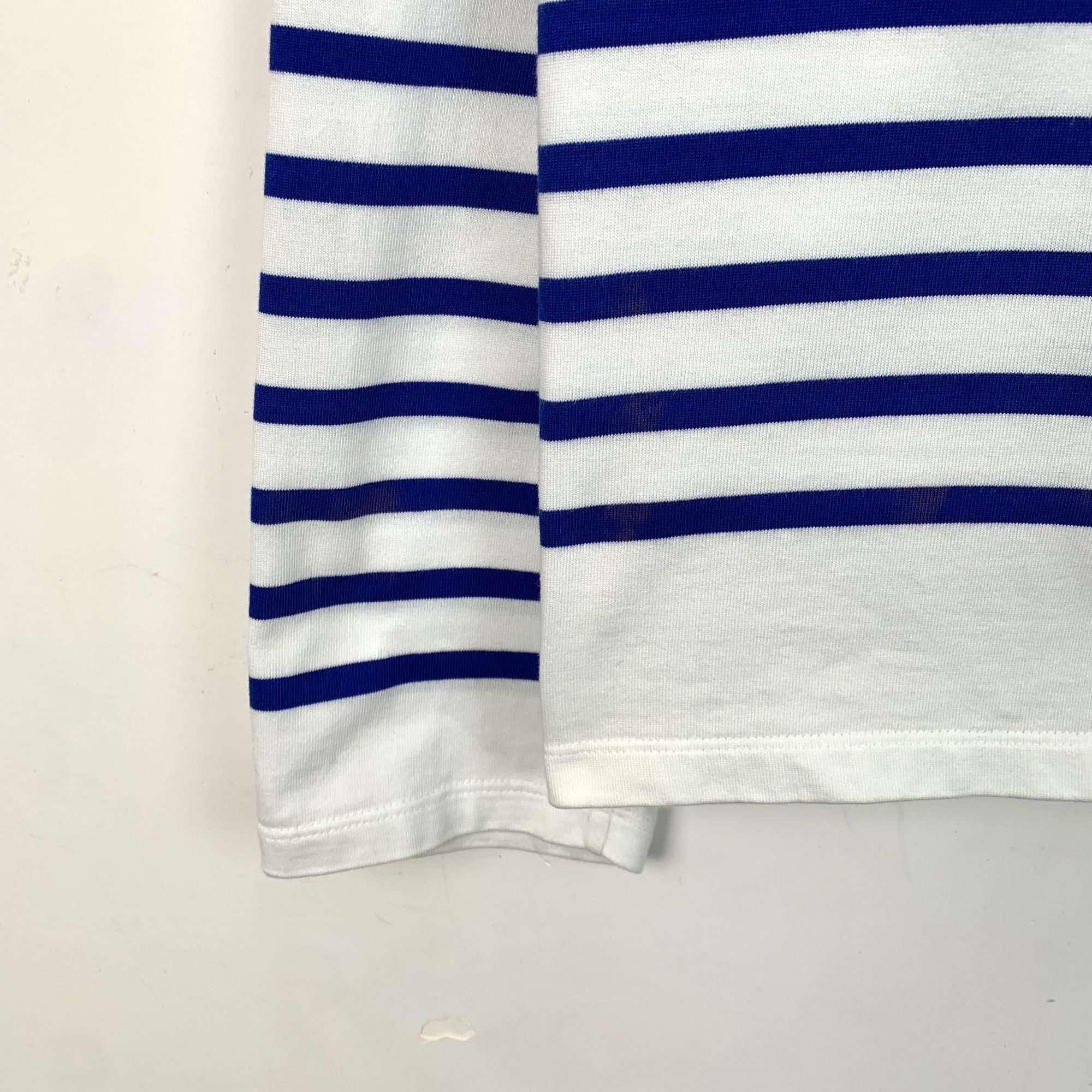 Celine Celine Paris Womens Nautical Striped Long Sleeve T-Shirt Blu Size S / US 4 / IT 40 - 5 Thumbnail